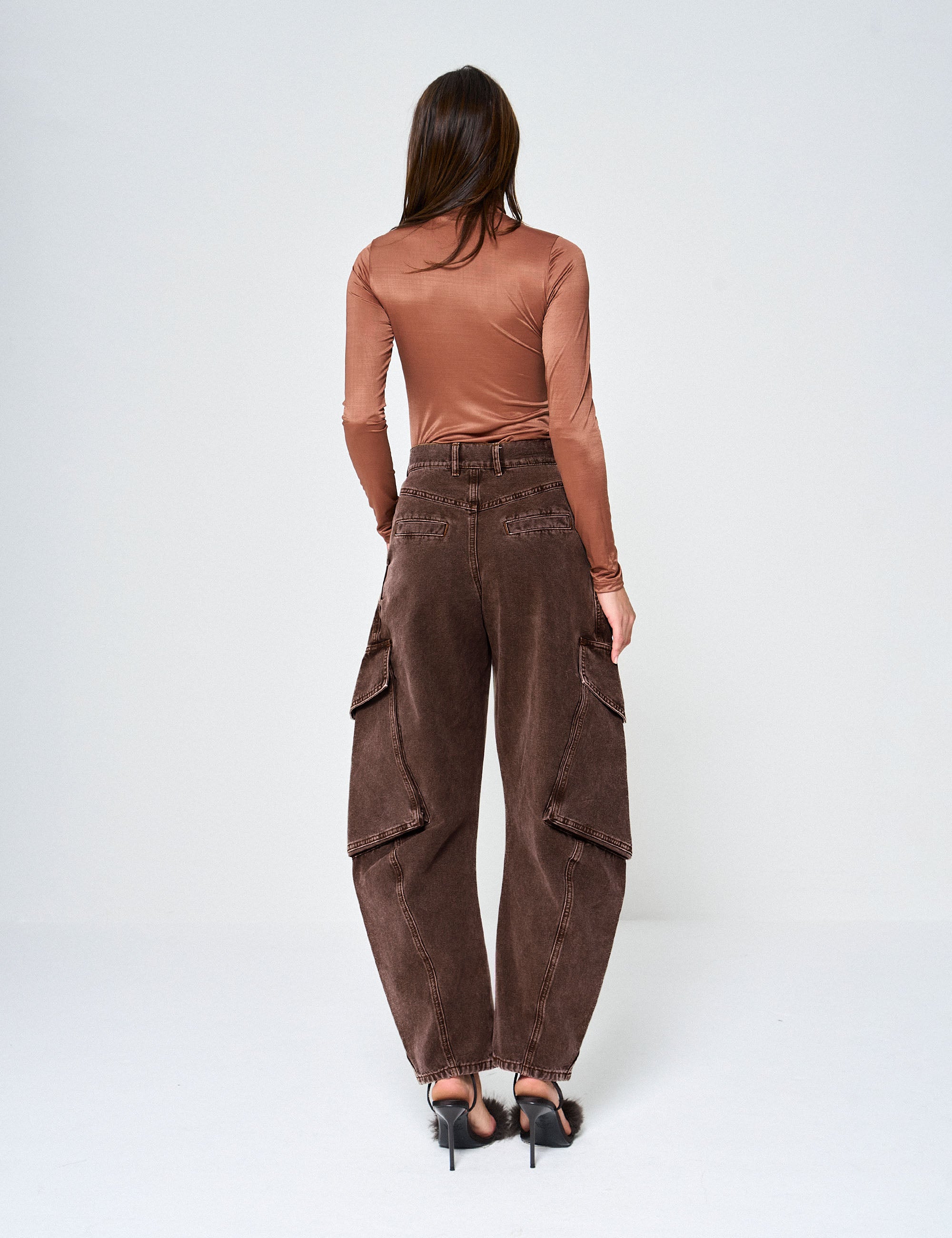 Calça Coney Marrom Estonado