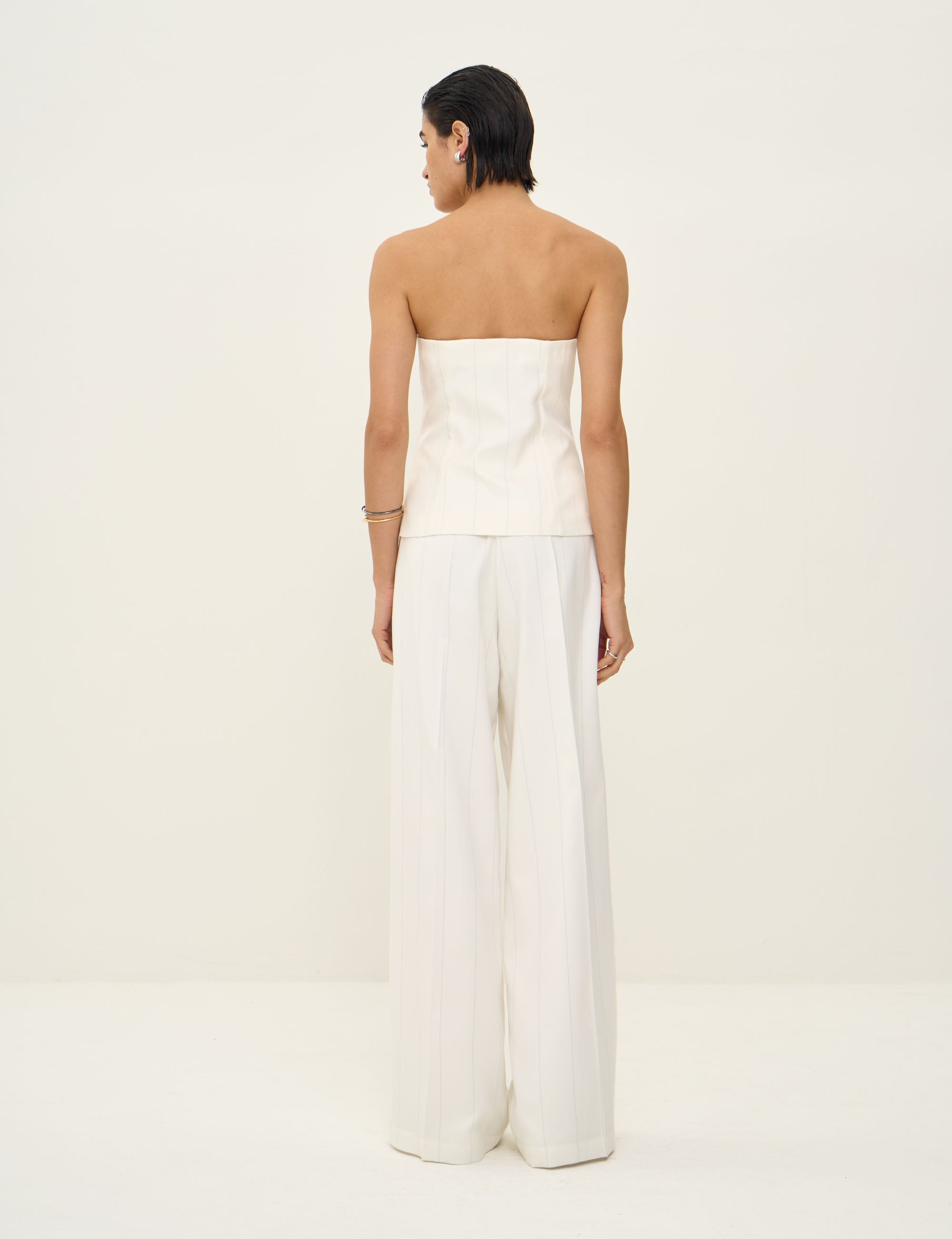 Calça Louise Risca Off White