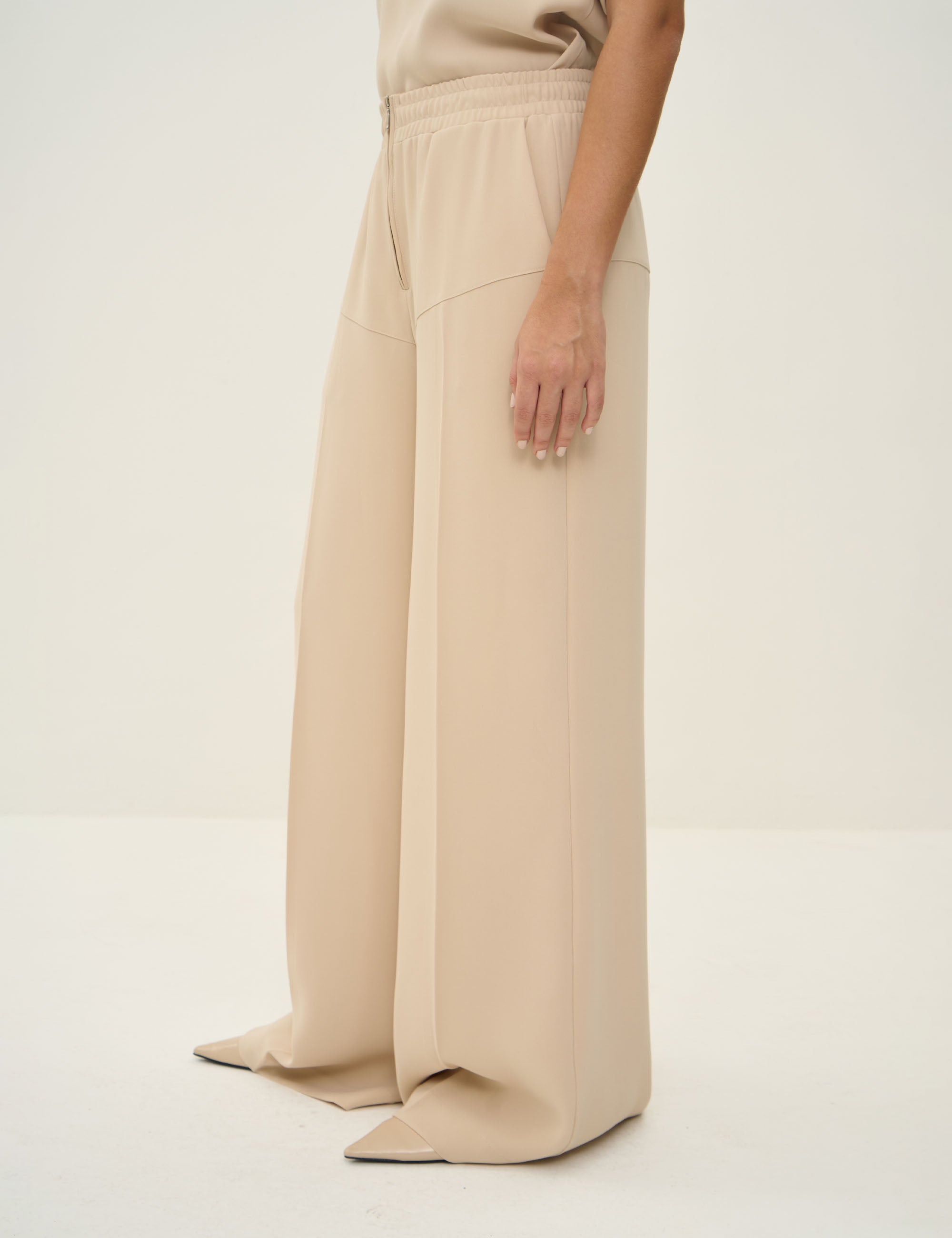 Calça Talita Crepe Pérola