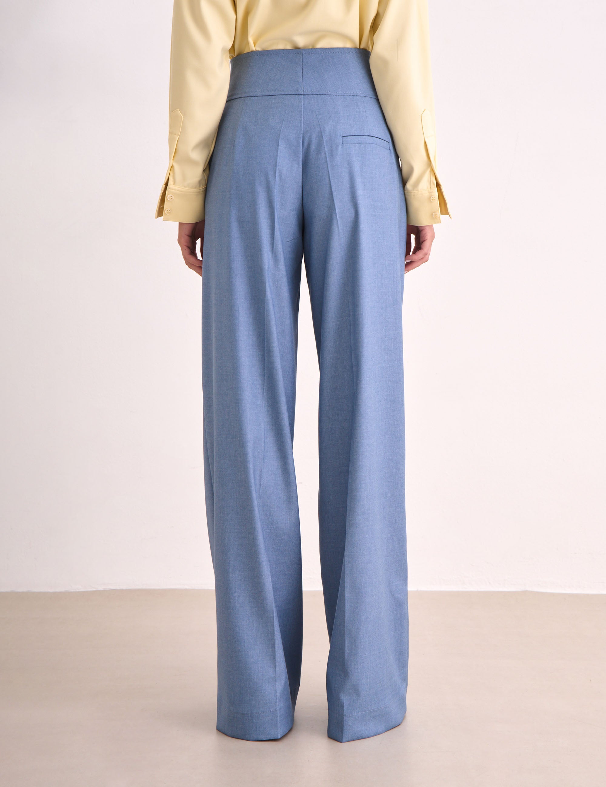 Calça Alice Alfaiataria Azul