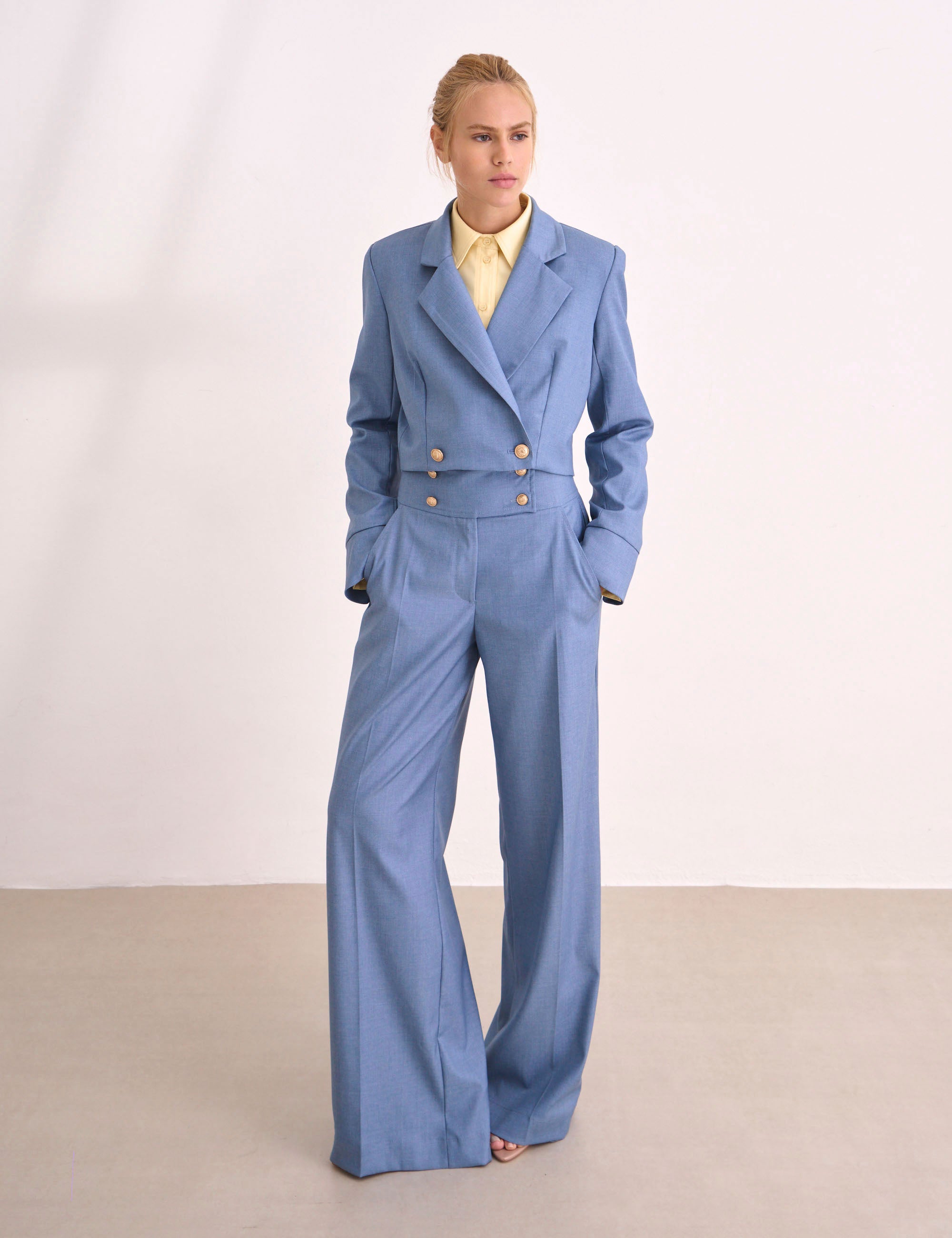 Blazer Alice Alfaiataria Azul