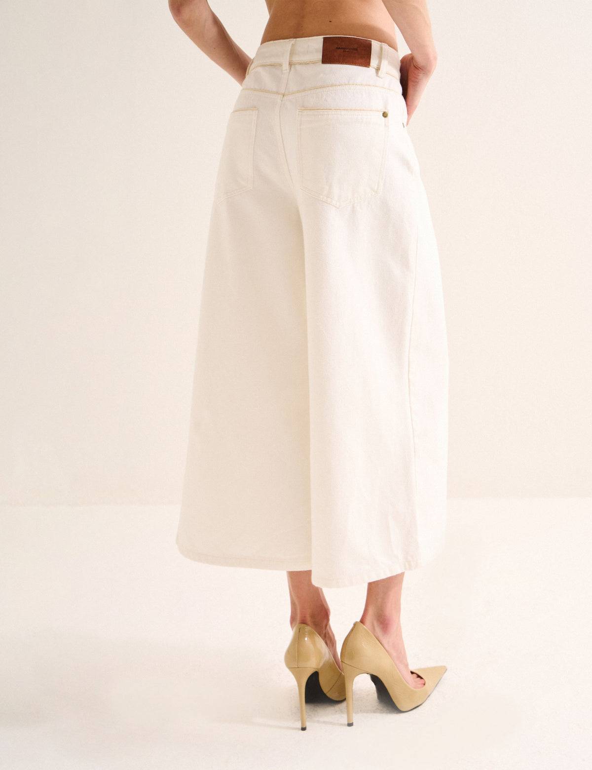 Calça Amelie Sarja Off White