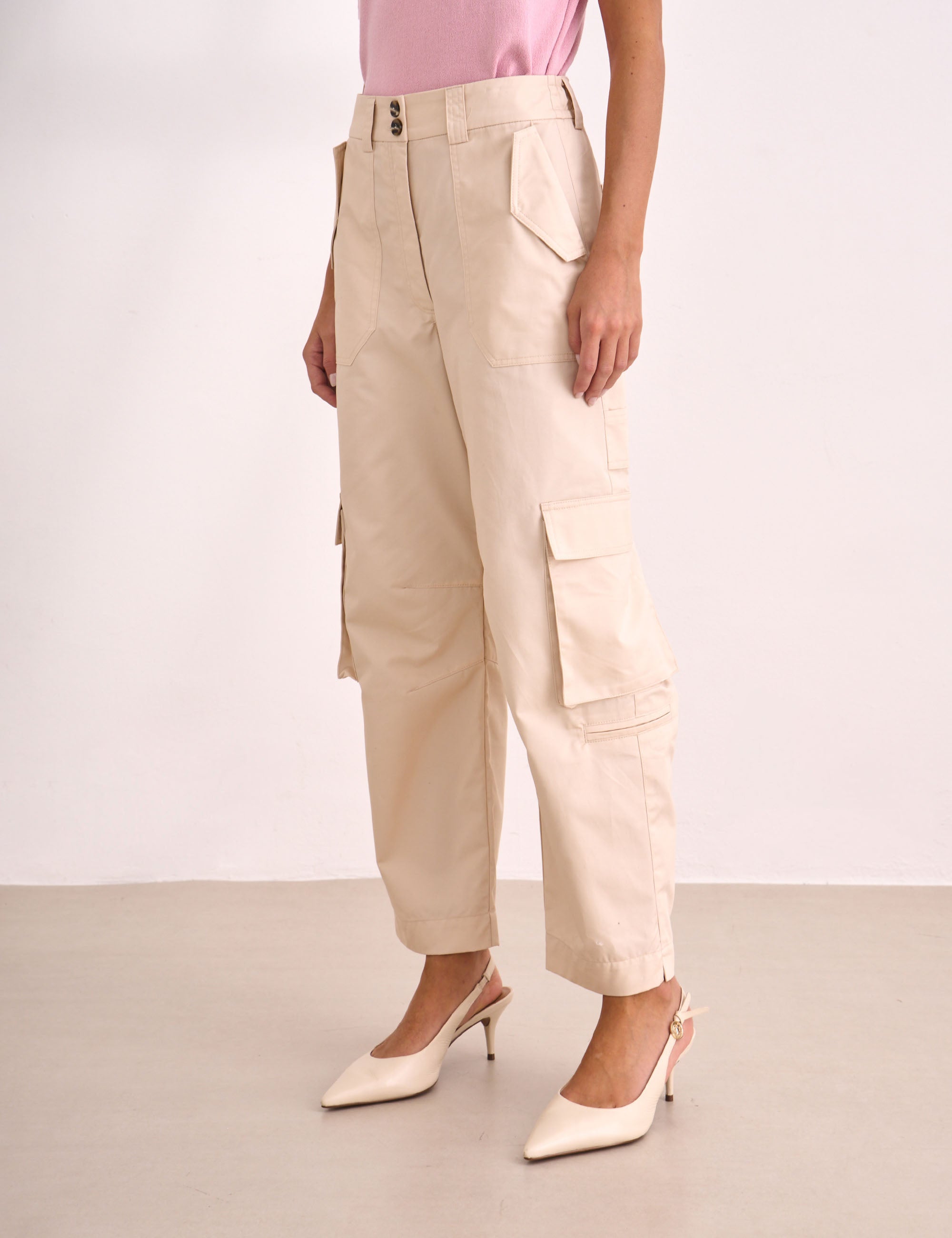 Calça Celina Sarja Areia