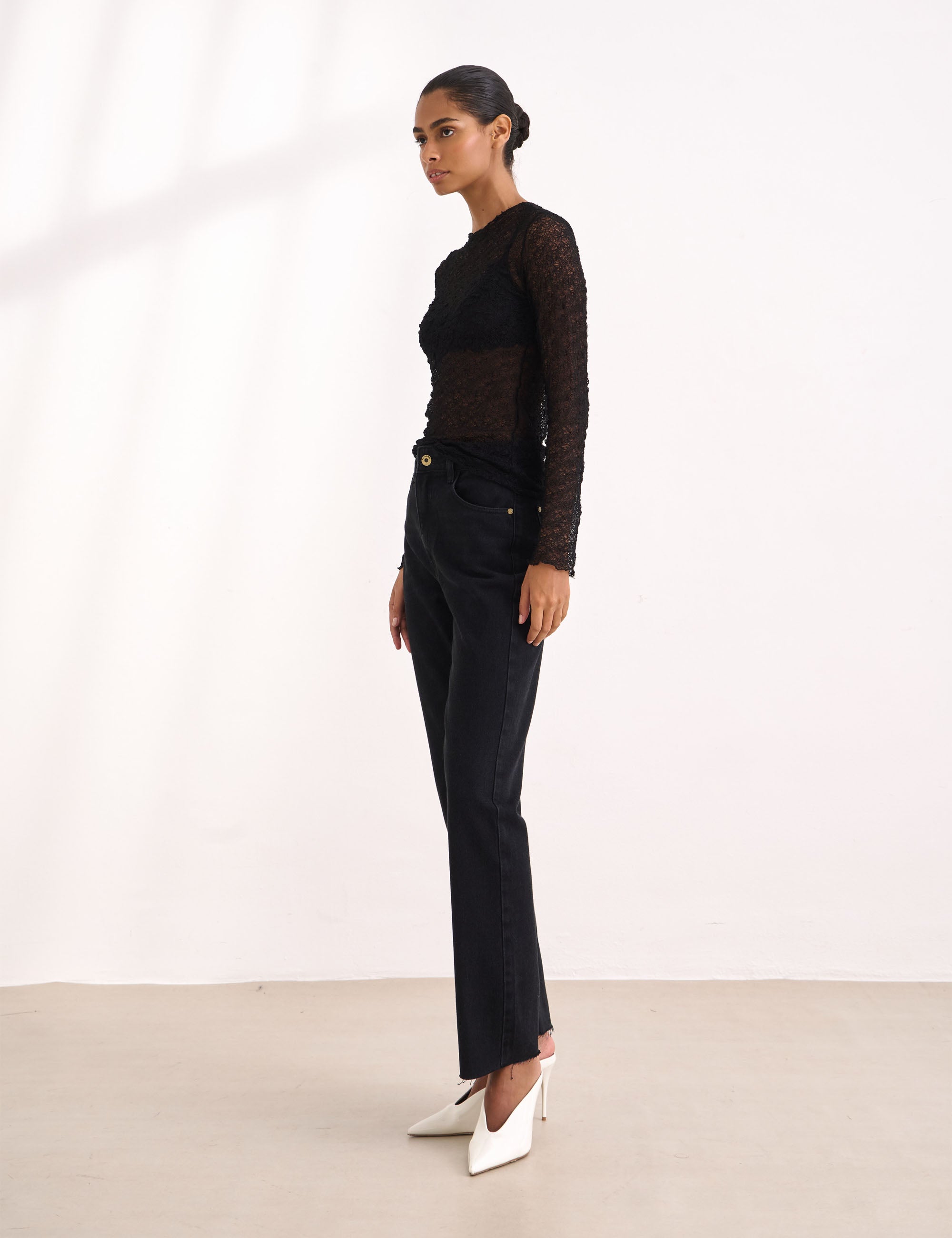 Calça Cindy Denim Black