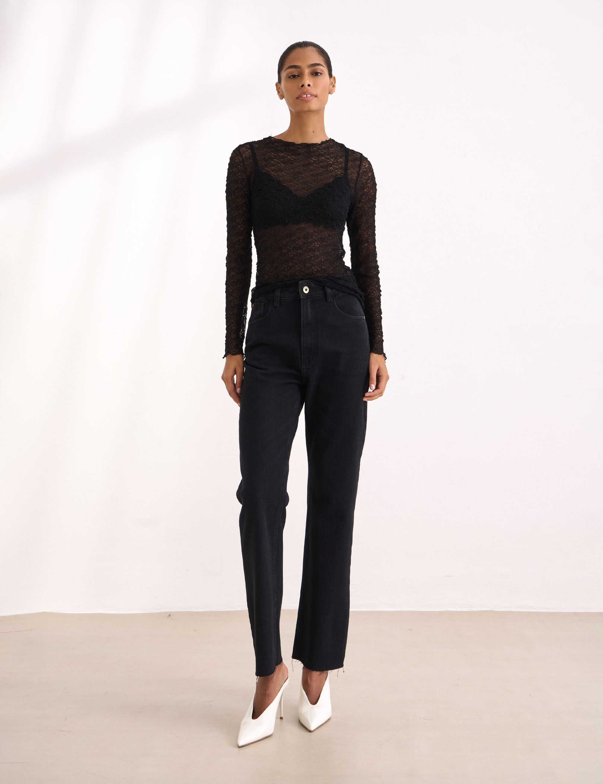 Calça Cindy Denim Black