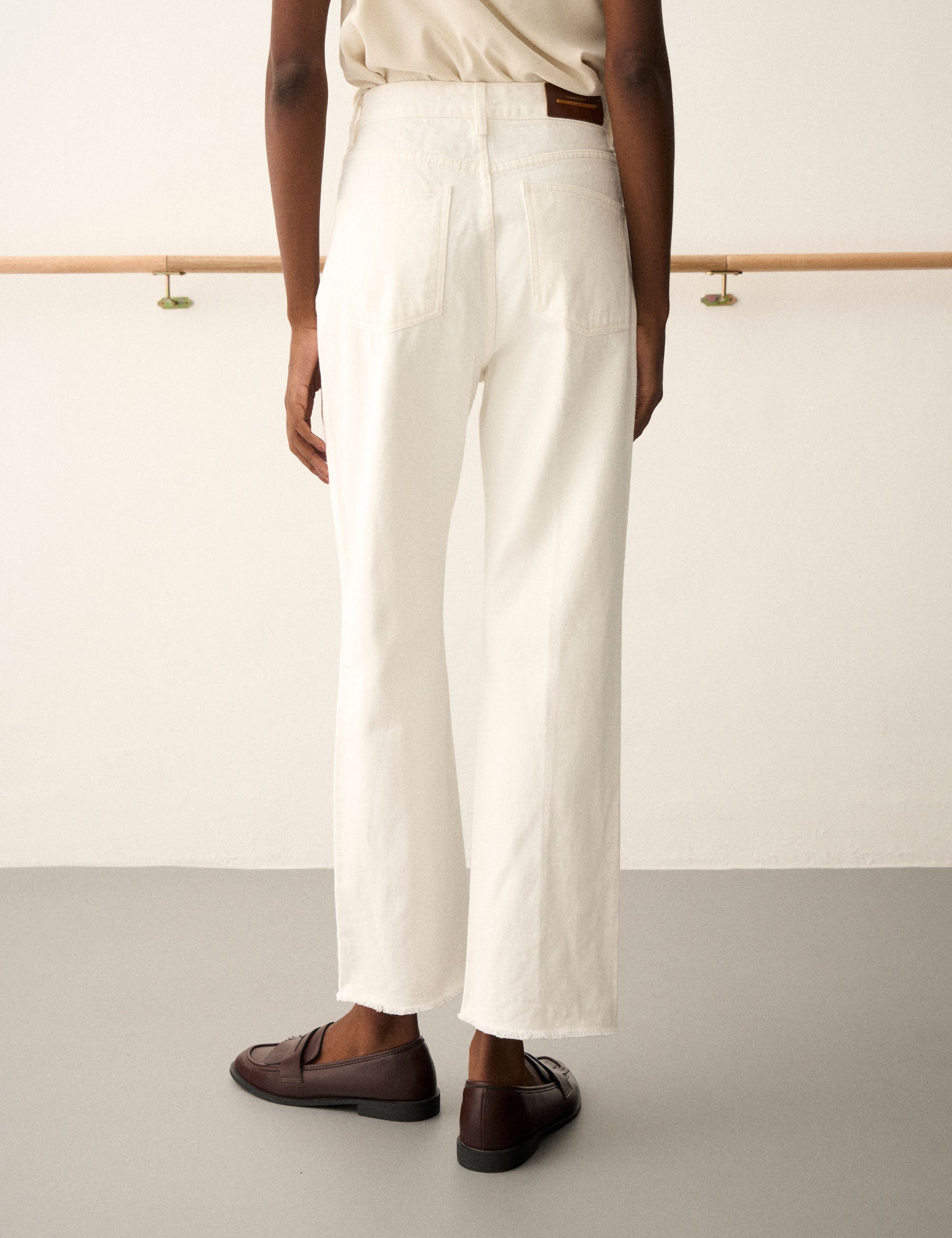 Calça Cindy Denim Off White