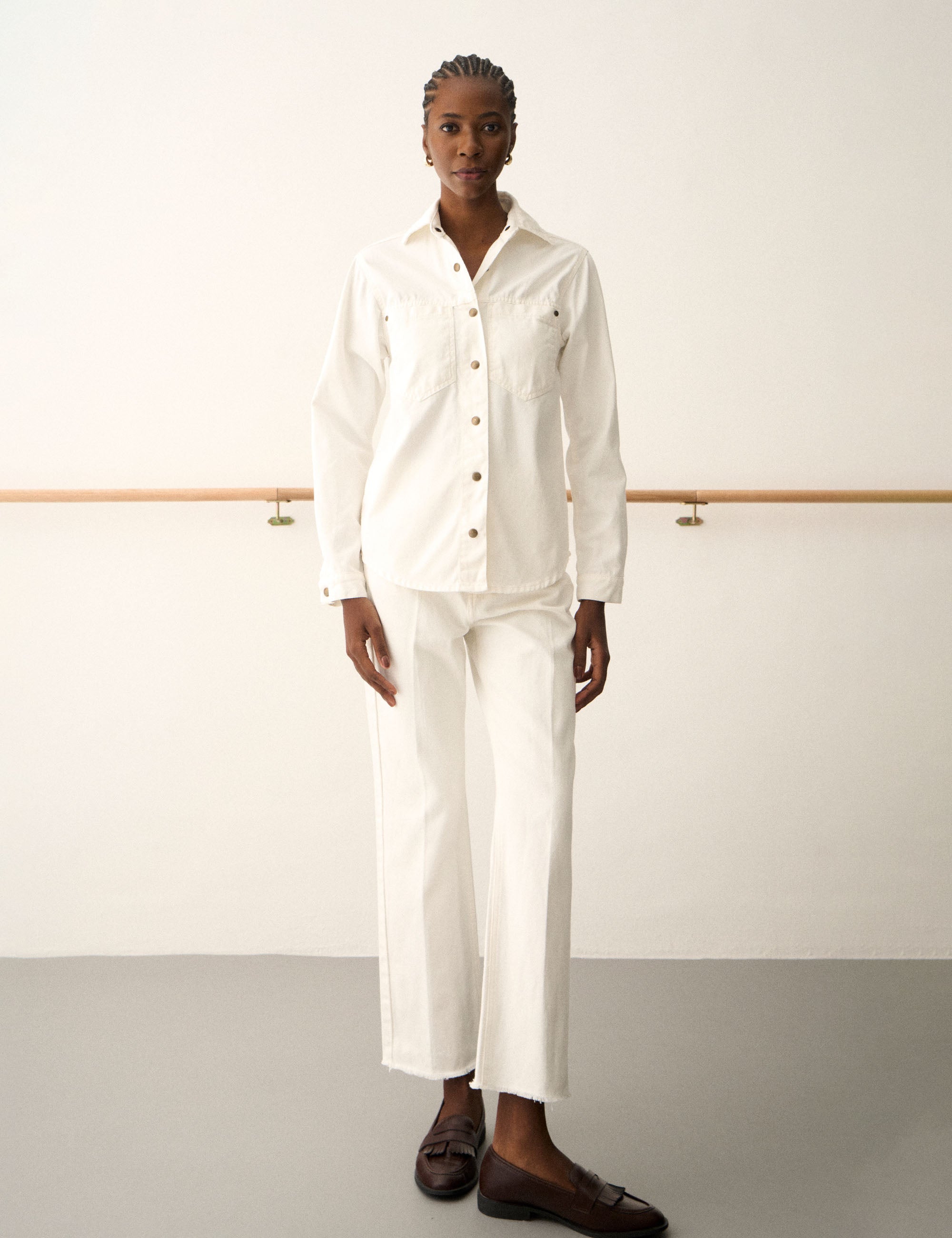 Calça Cindy Denim Off White