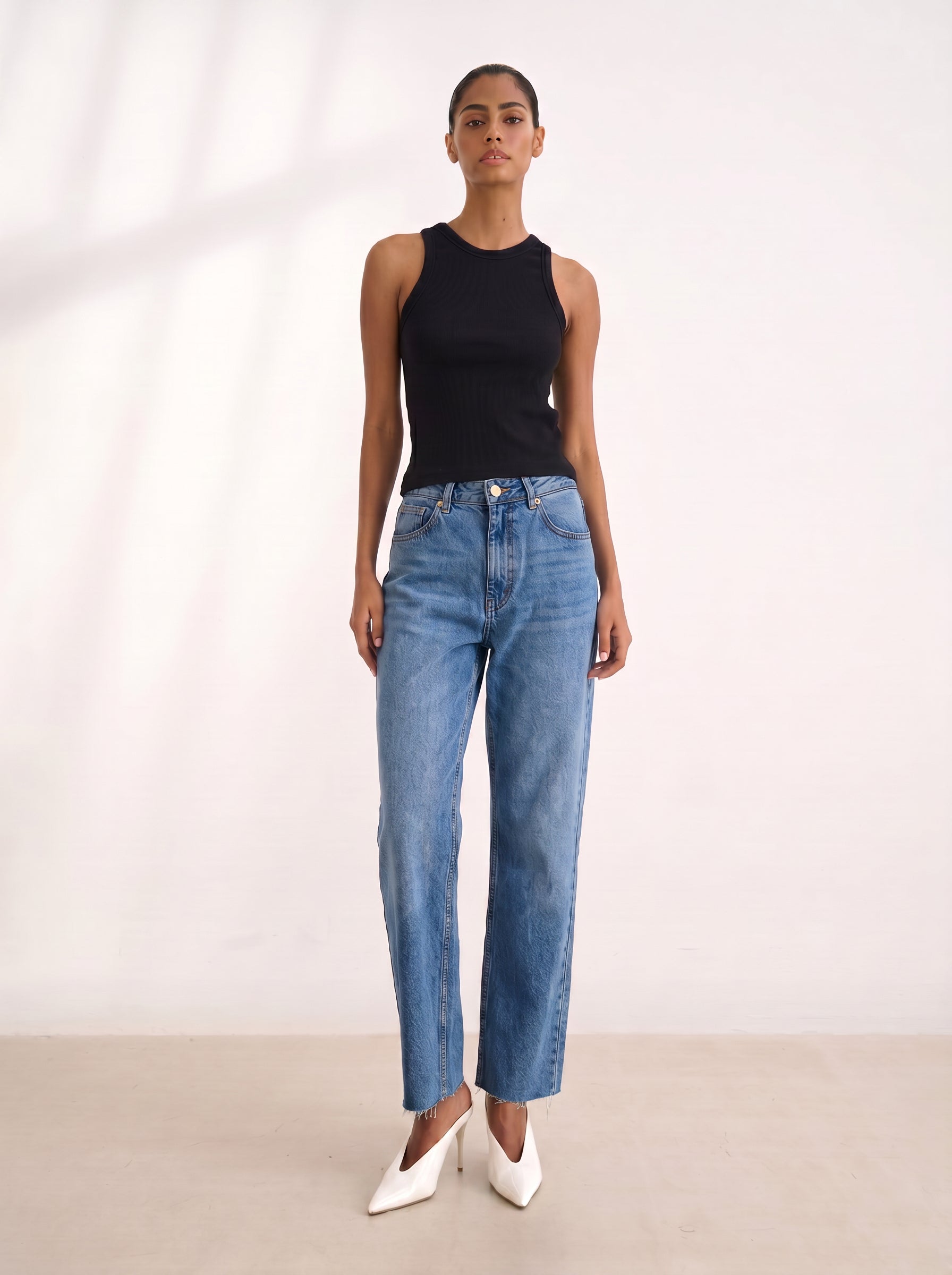 Calça Cindy Denim Medio