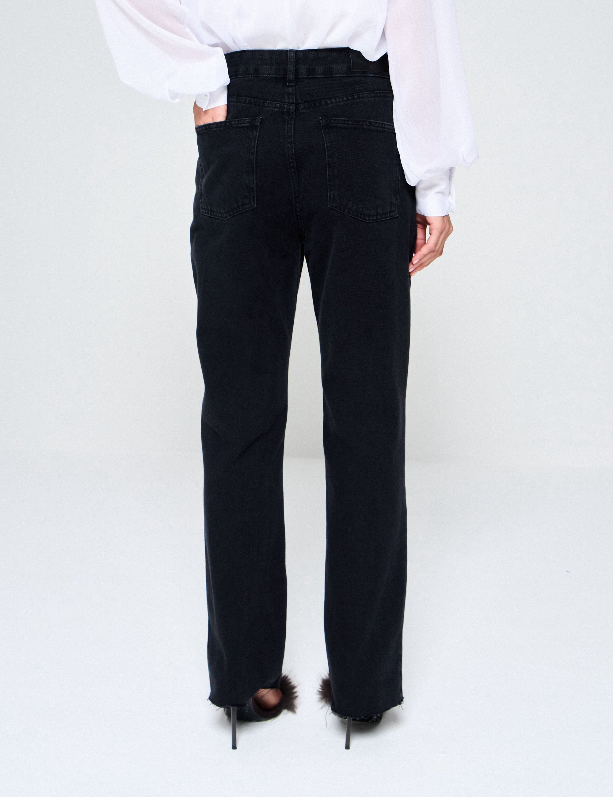 Calça Cindy Jeans Black