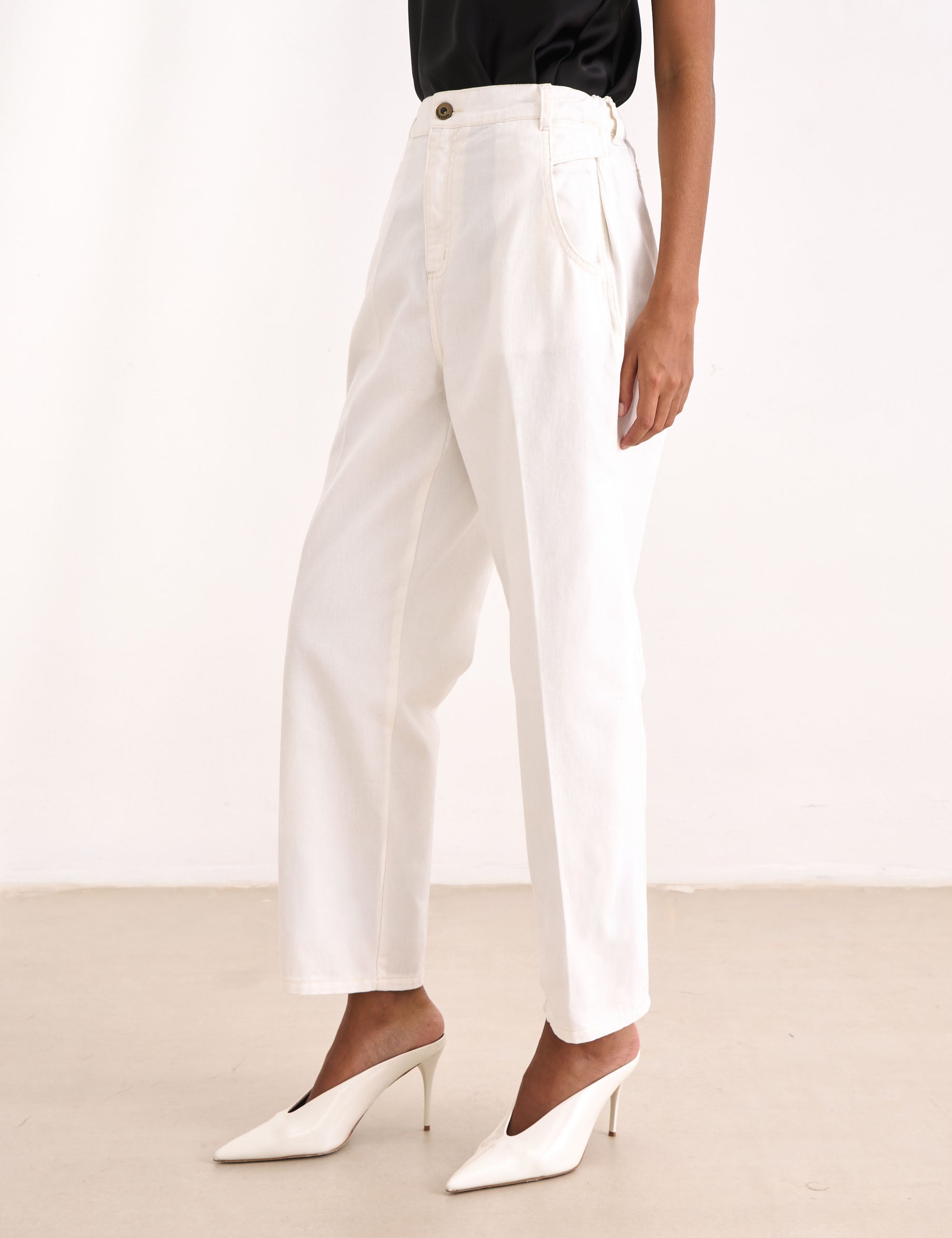 Calça Emma Denim Off White