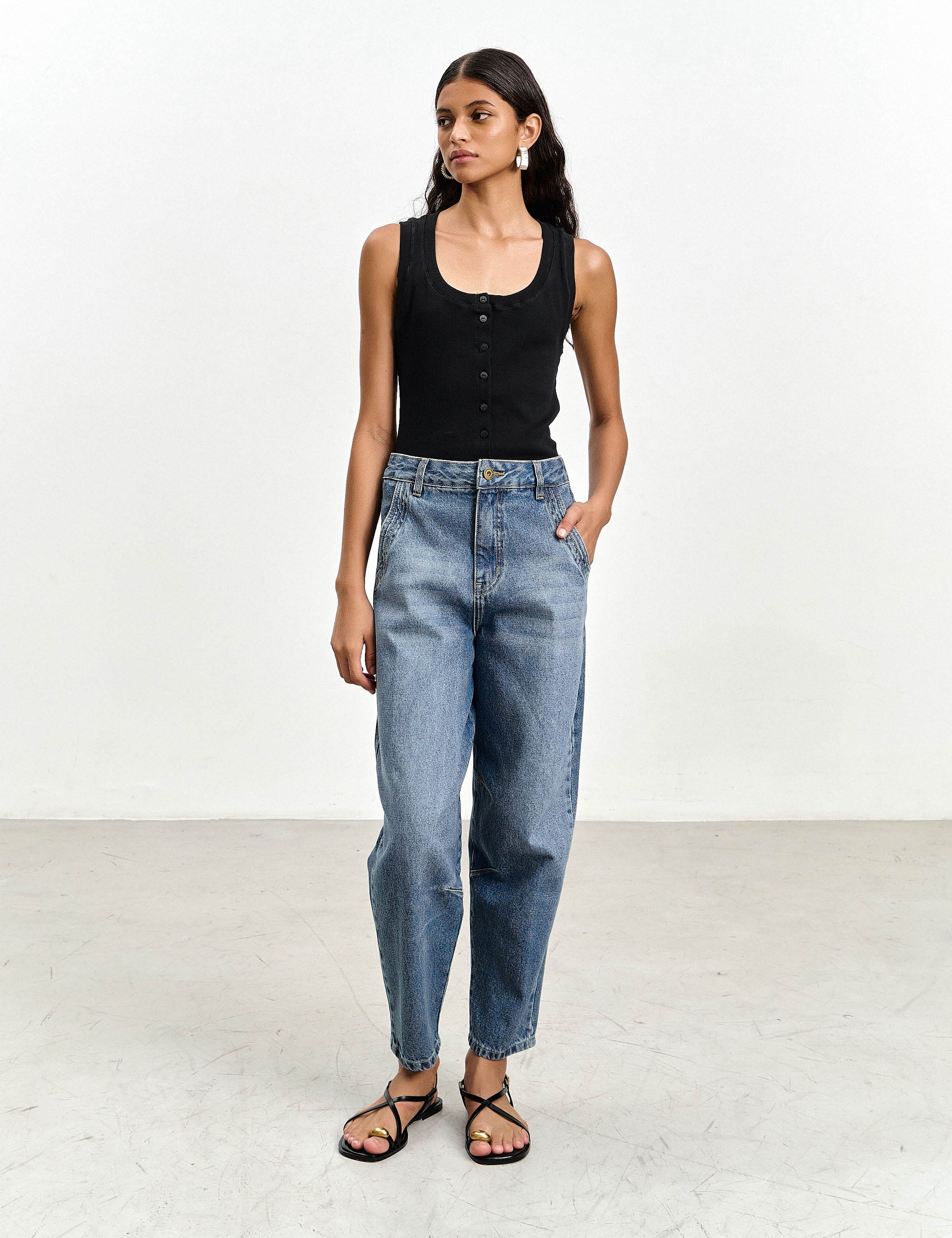 Calça Hannah Jeans Claro