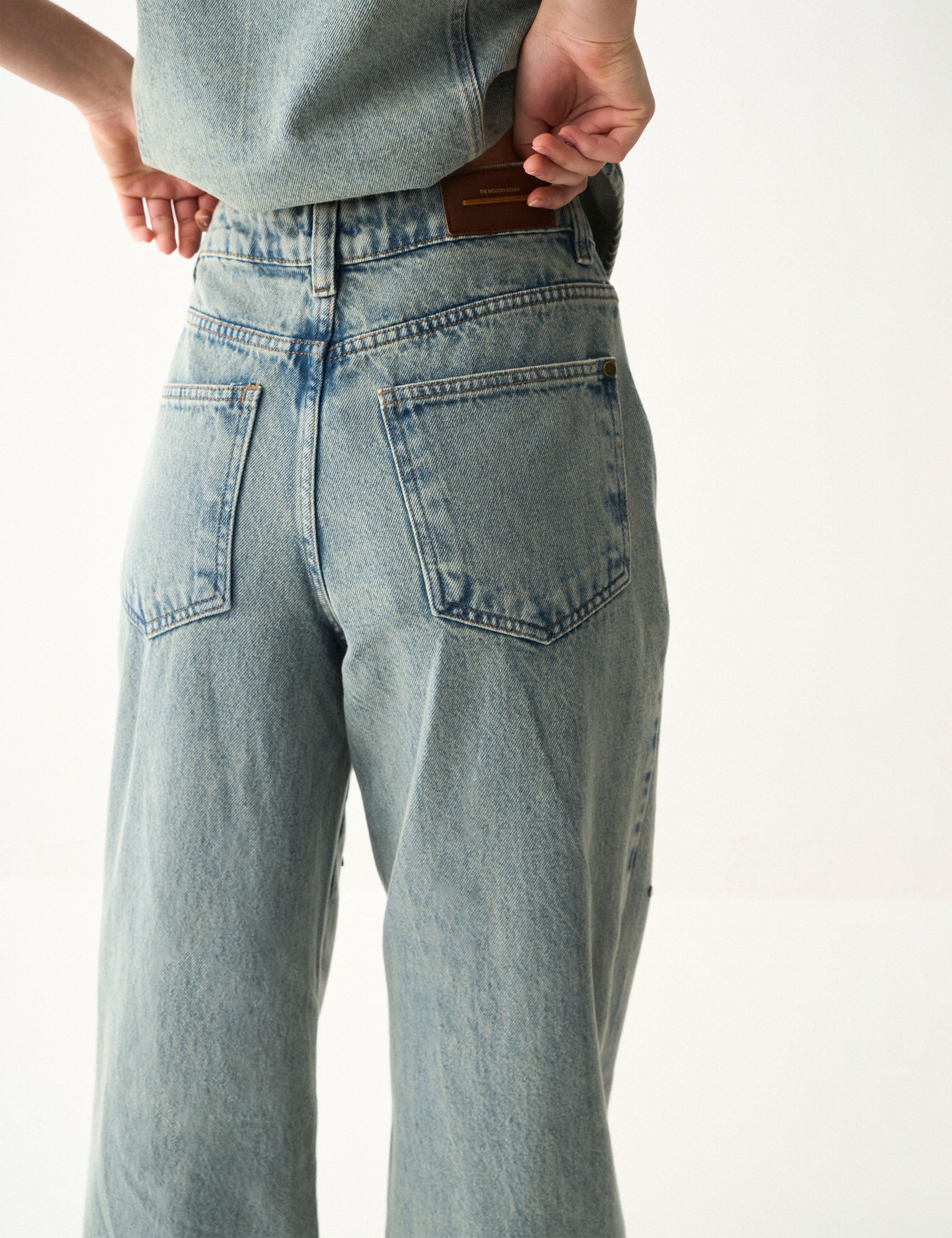 Calça Isabel Denim Jeans Médio