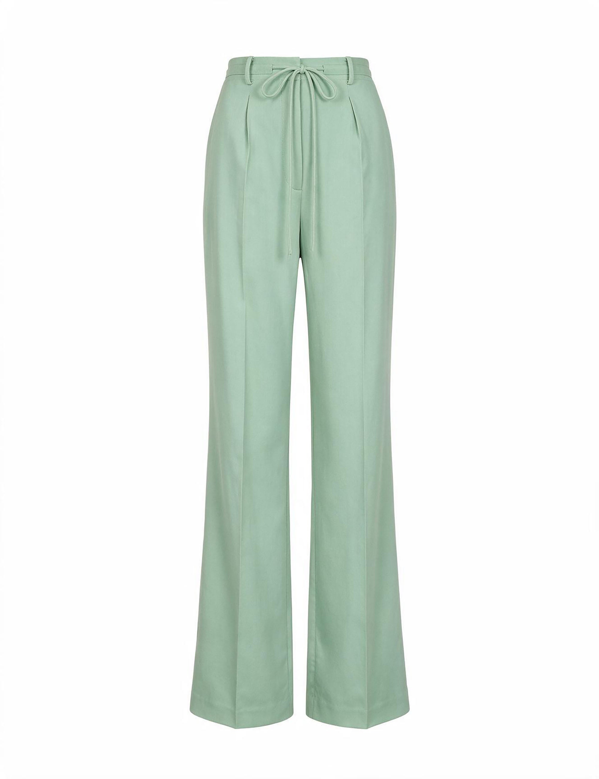Calça Isabelle Alfaiataria Verde Chá