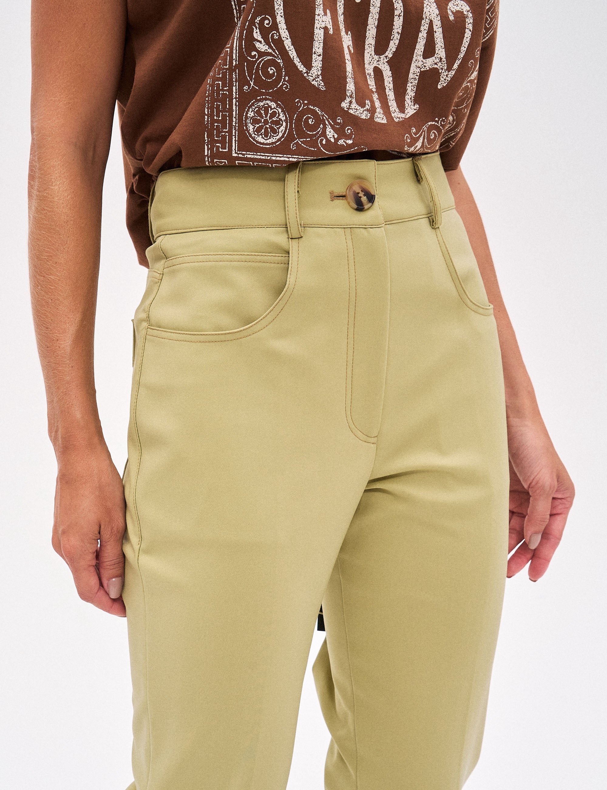 Calça Istambul Alfaiataria Matcha