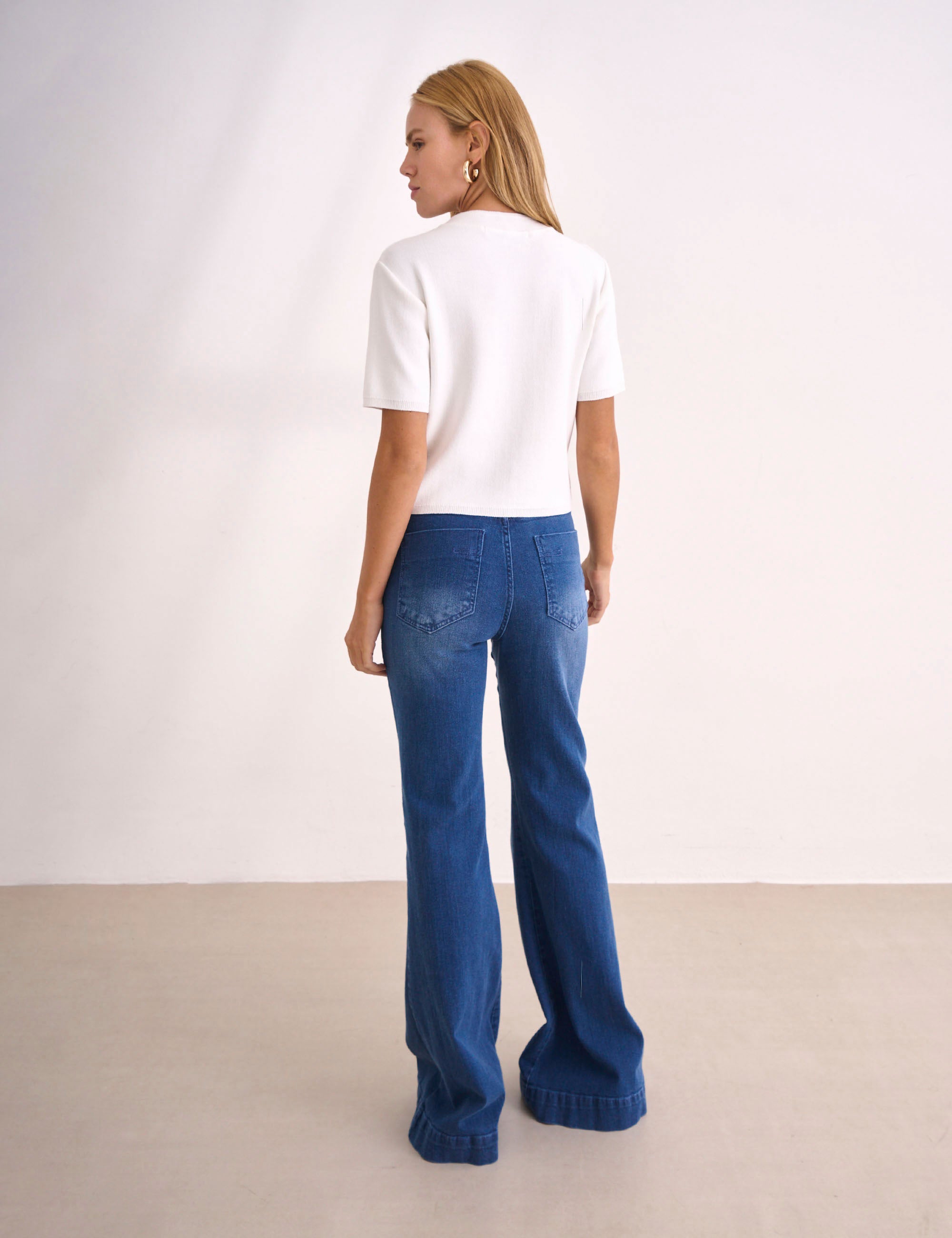 Calça Lucy Denim Médio