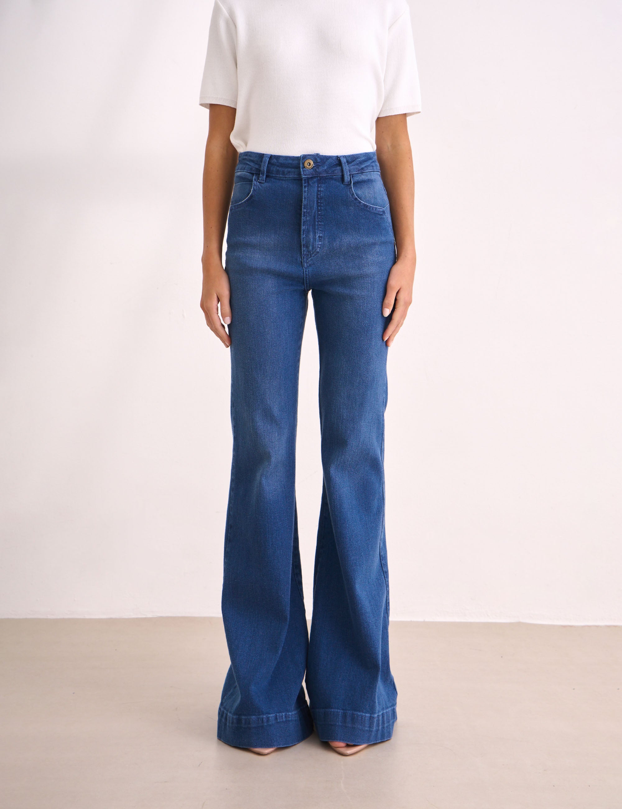 Calça Lucy Denim Médio