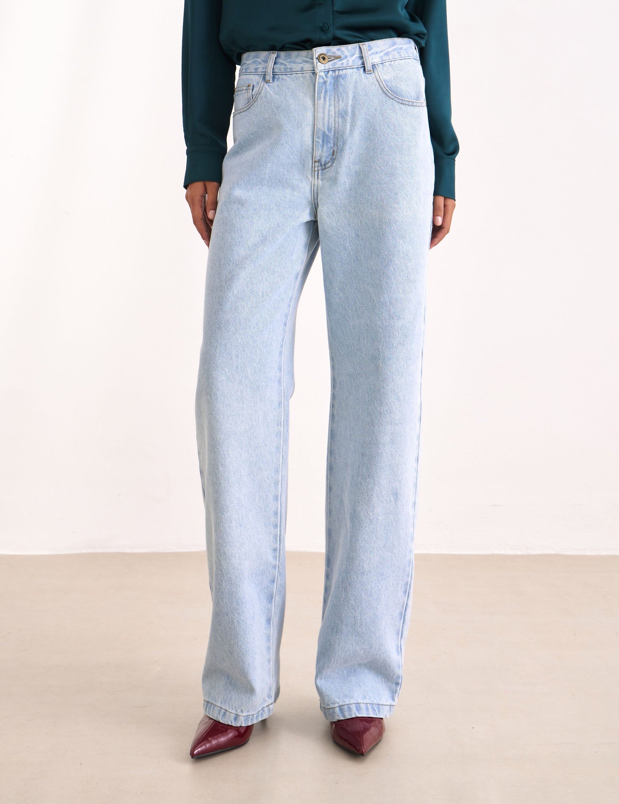 Calça Luna Denim Claro