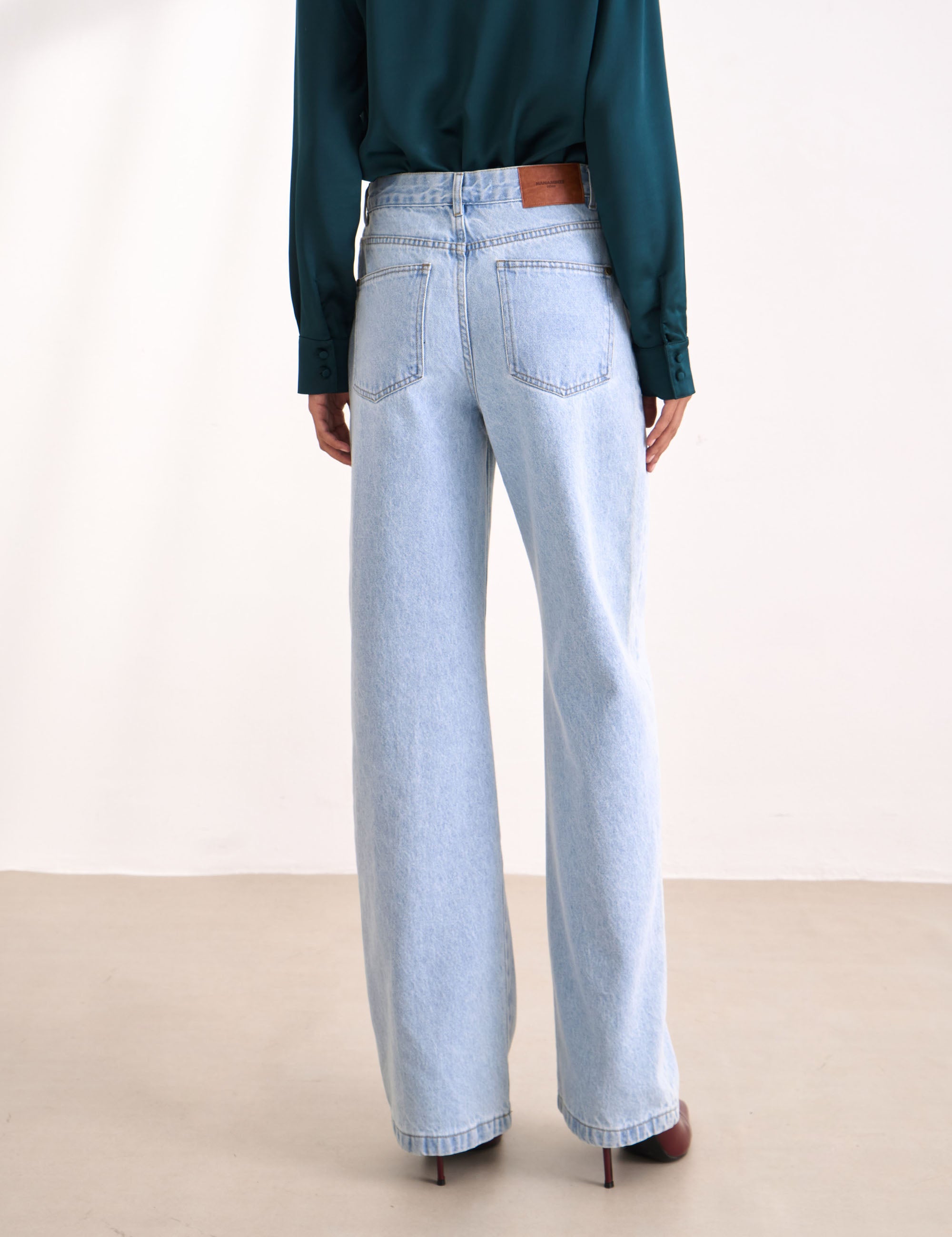 Calça Luna Denim Claro