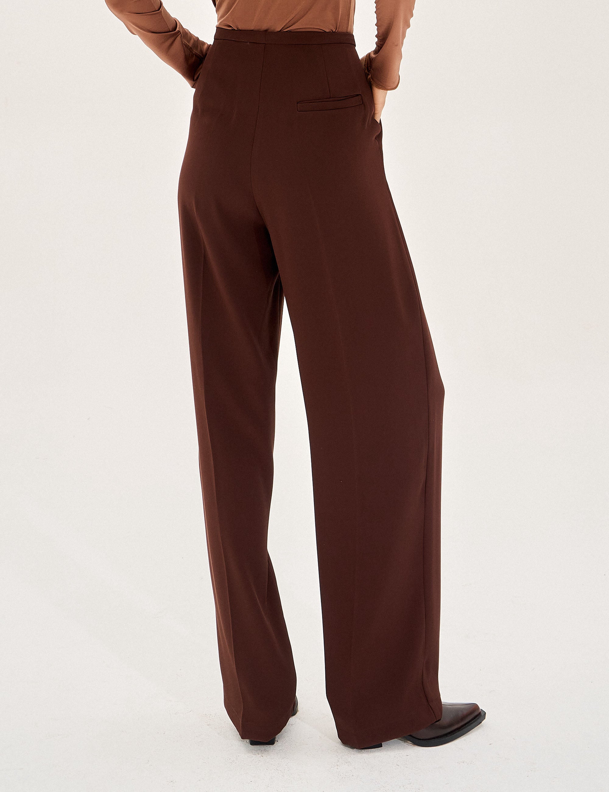 Calça Luna Alfaiataria Marrom