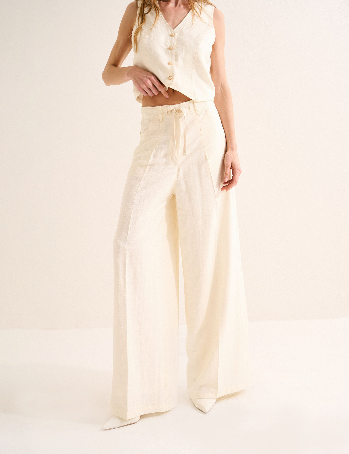 Calça Malia Liocel Off White