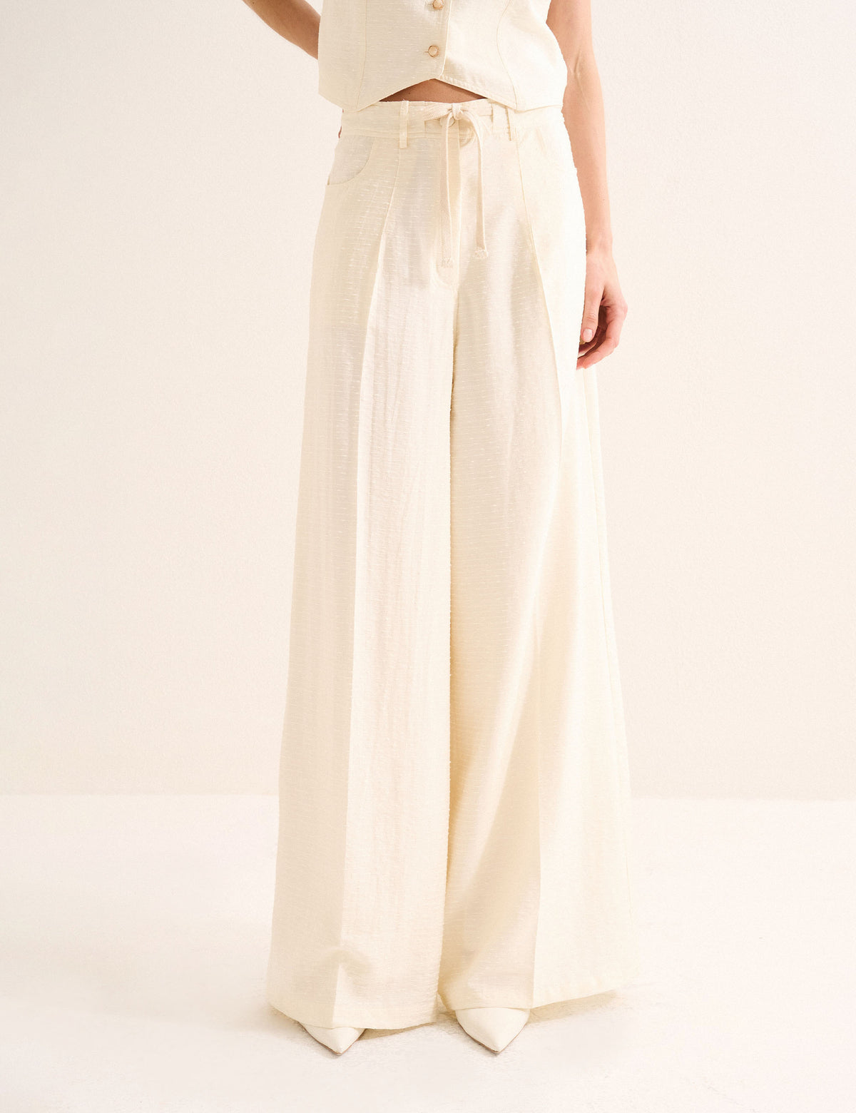 Calça Malia Liocel Off White