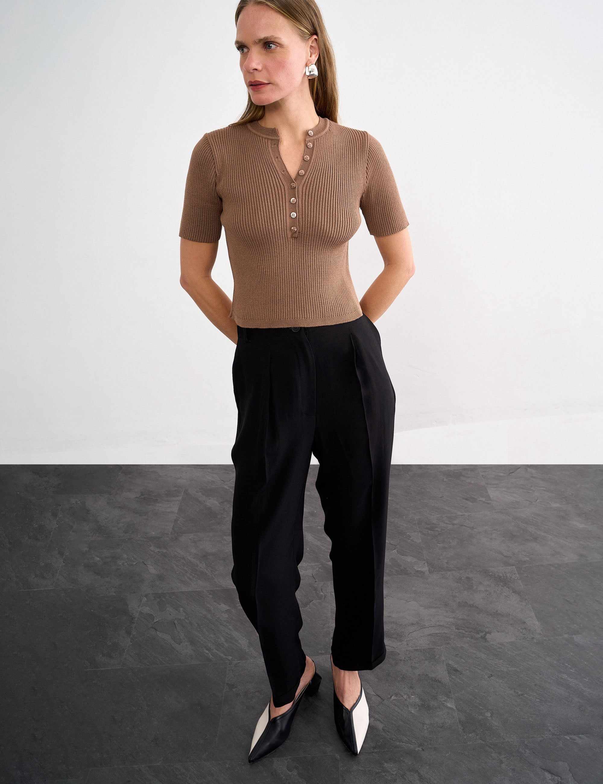 Calça Mandy Alfaiataria Preto