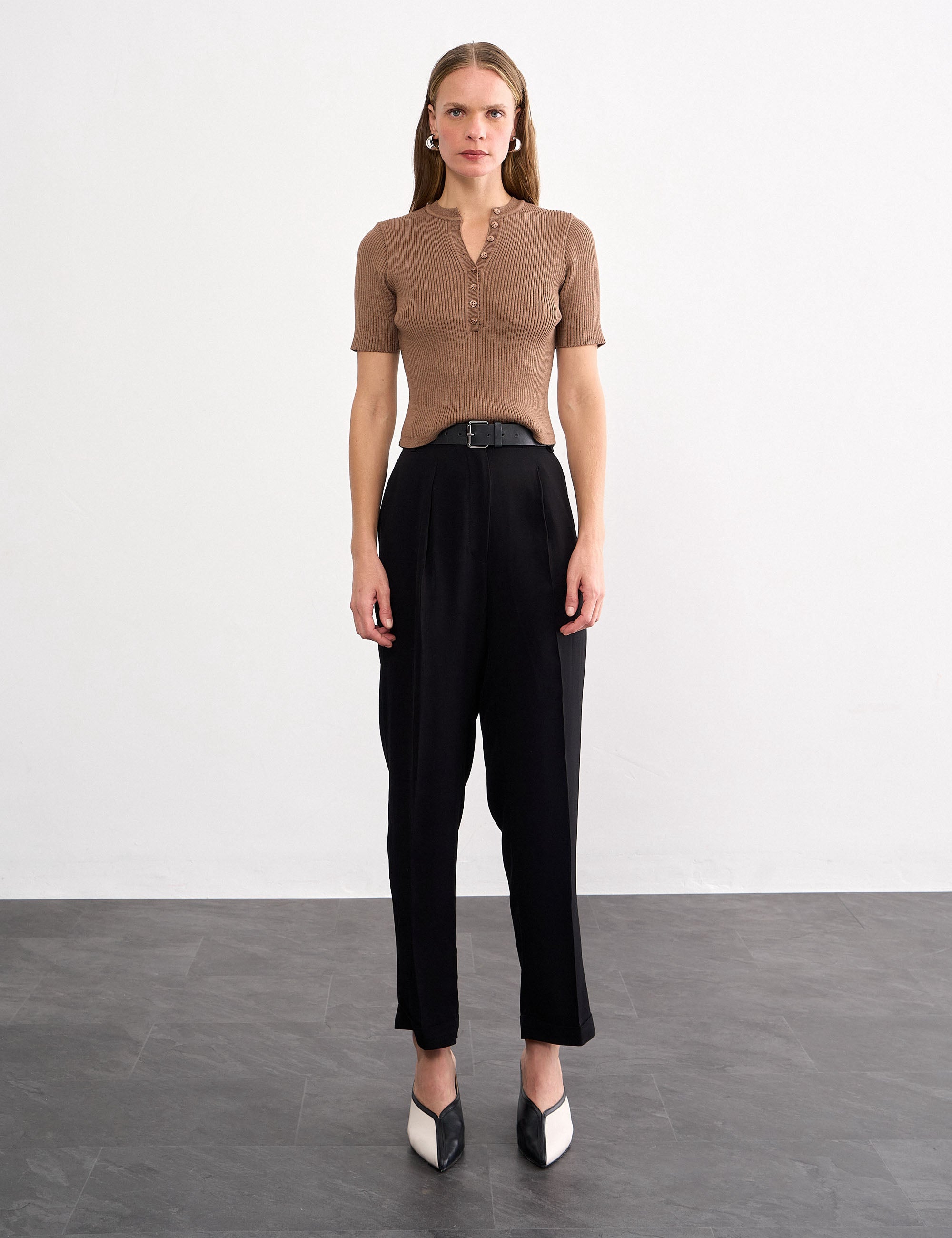 Calça Mandy Alfaiataria Preto