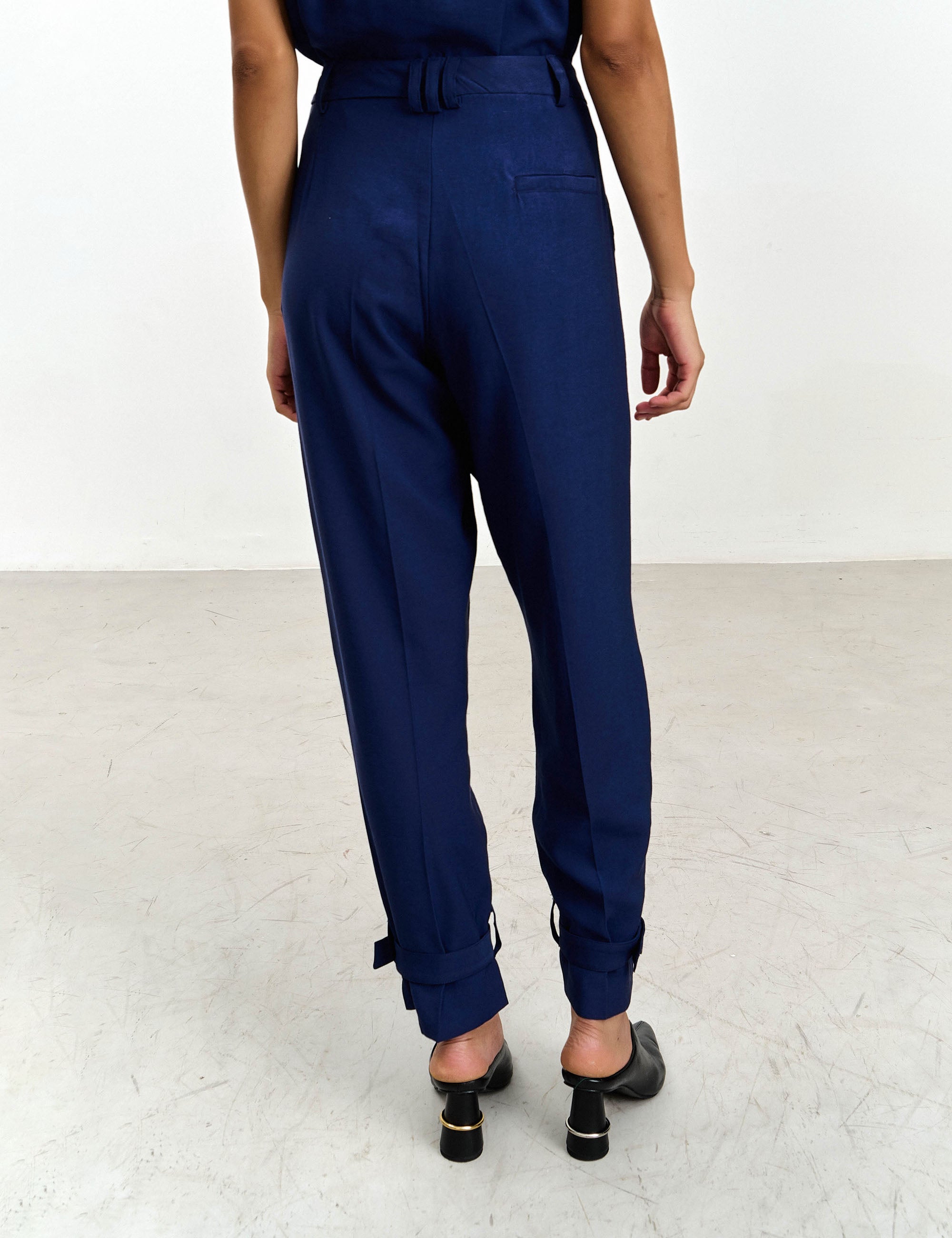 Calça Marcela Viscose Marinho
