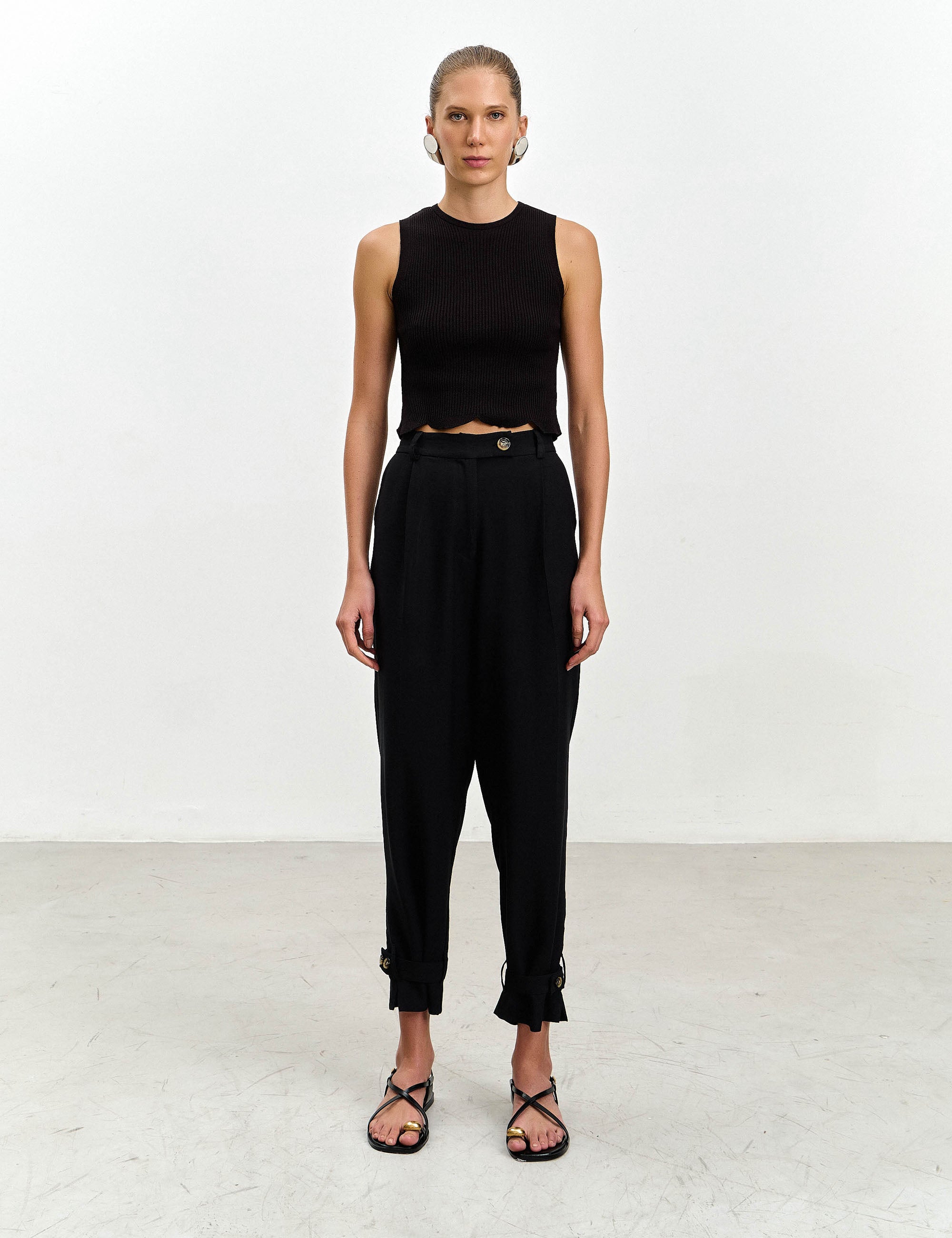 Calça Marcela Viscose Preto