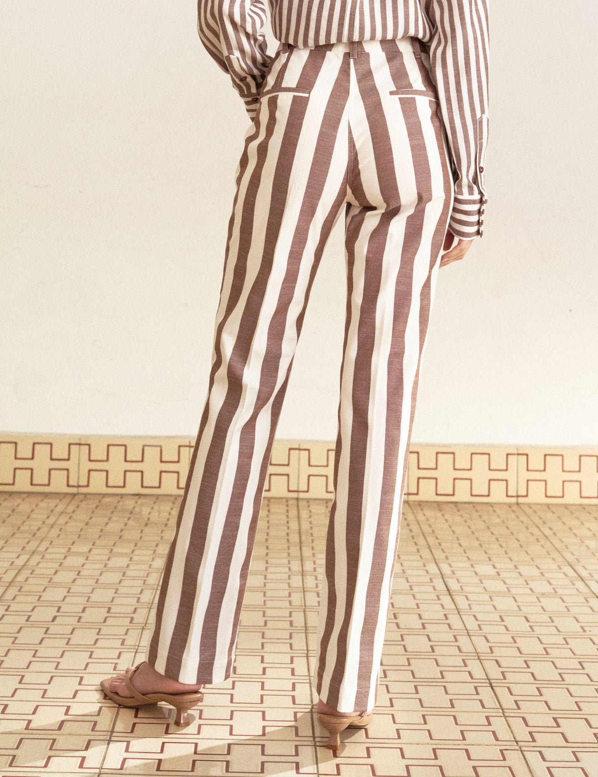 Calça Marie Rayon Off White