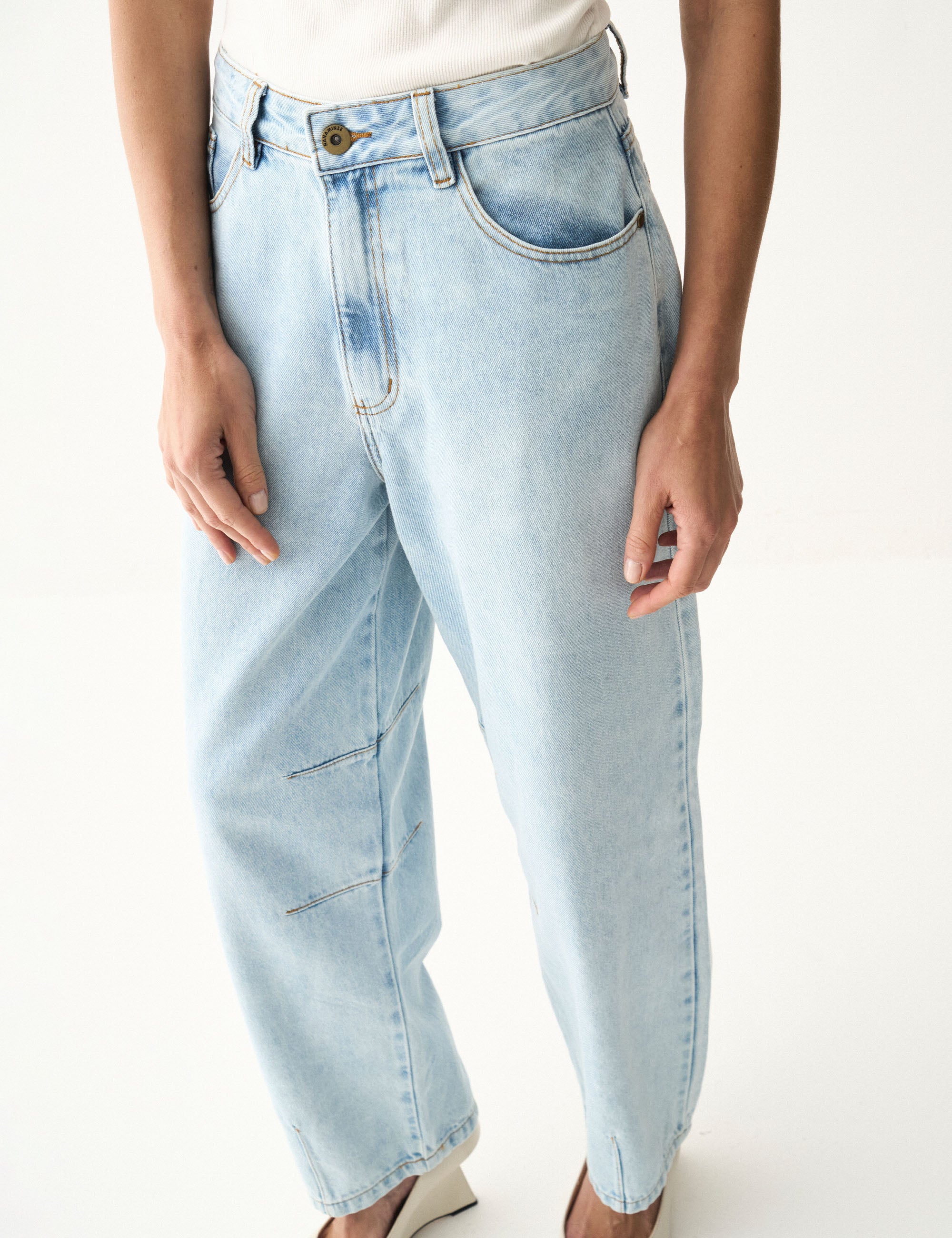 Calça Olivia Denim Jeans Claro