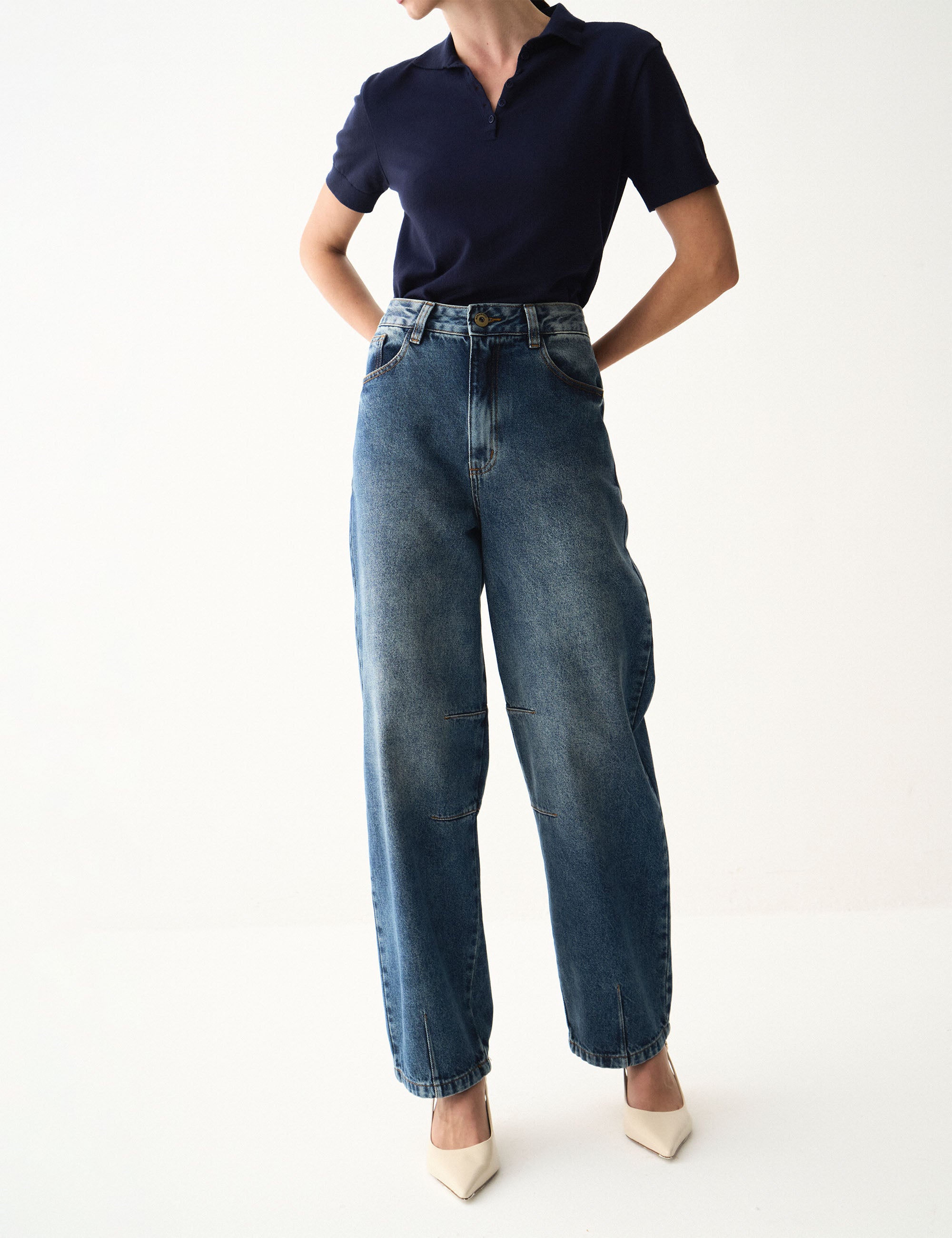 Calça Olivia Denim Jeans Médio