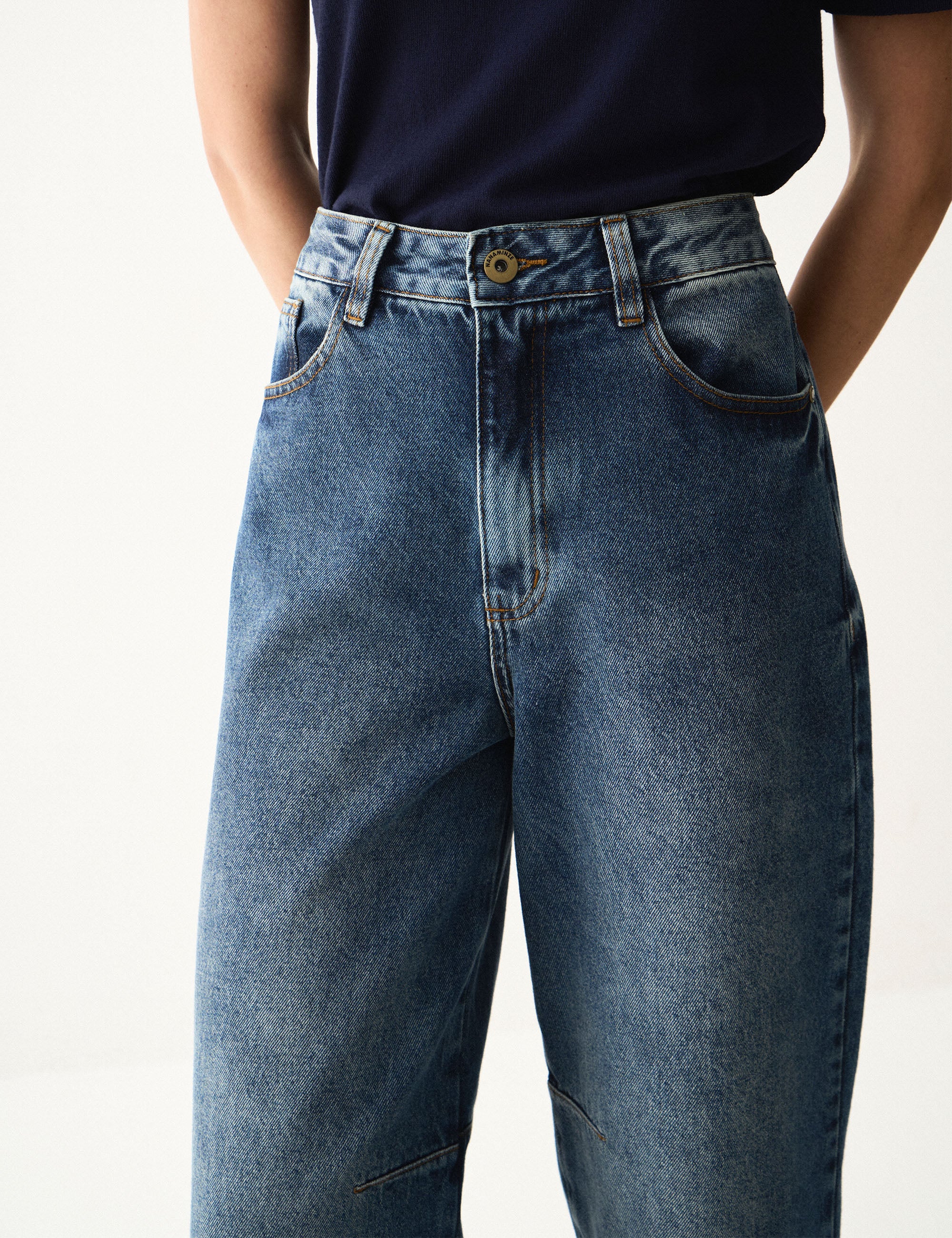 Calça Olivia Denim Jeans Médio