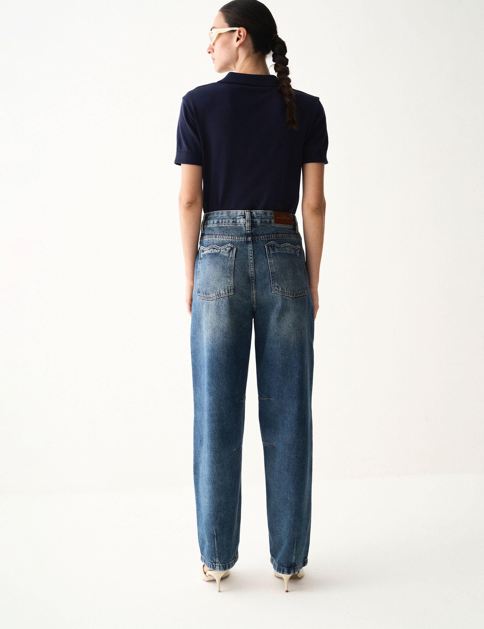 Calça Olivia Denim Jeans Médio