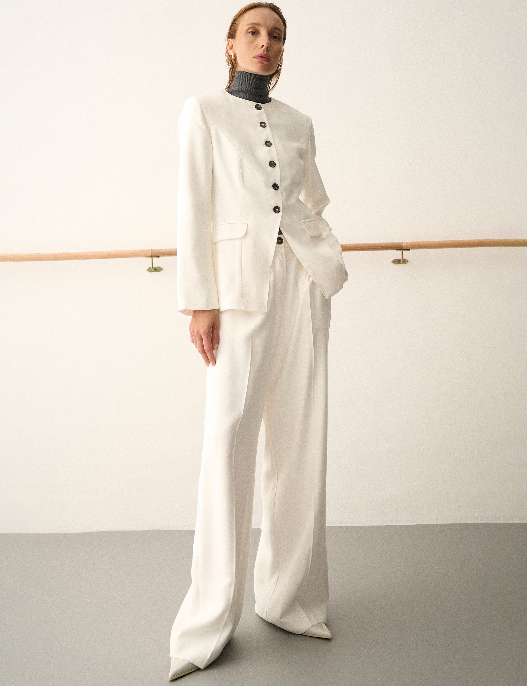 Calça Olivia Alfaiataria Off White