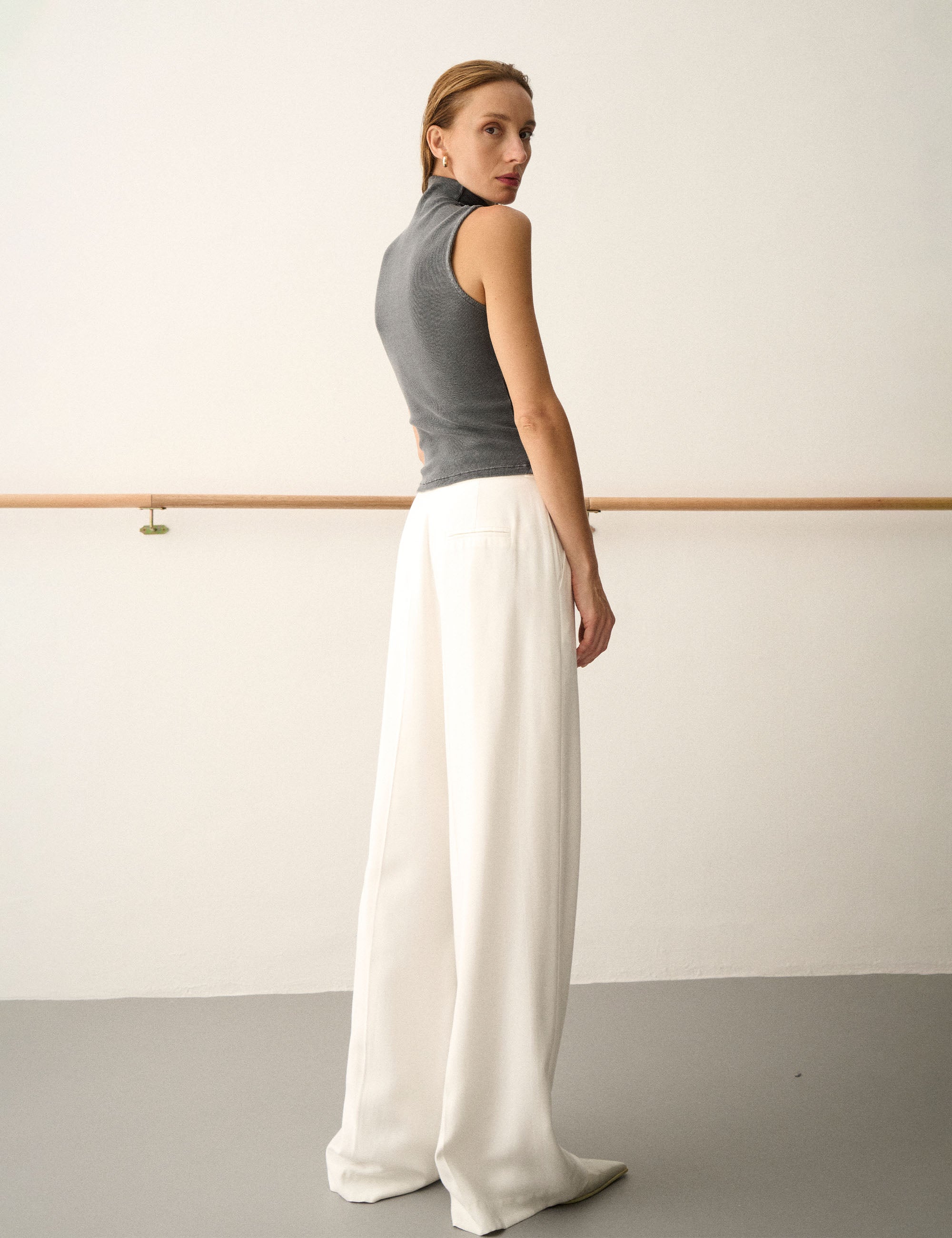 Calça Olivia Alfaiataria Off White