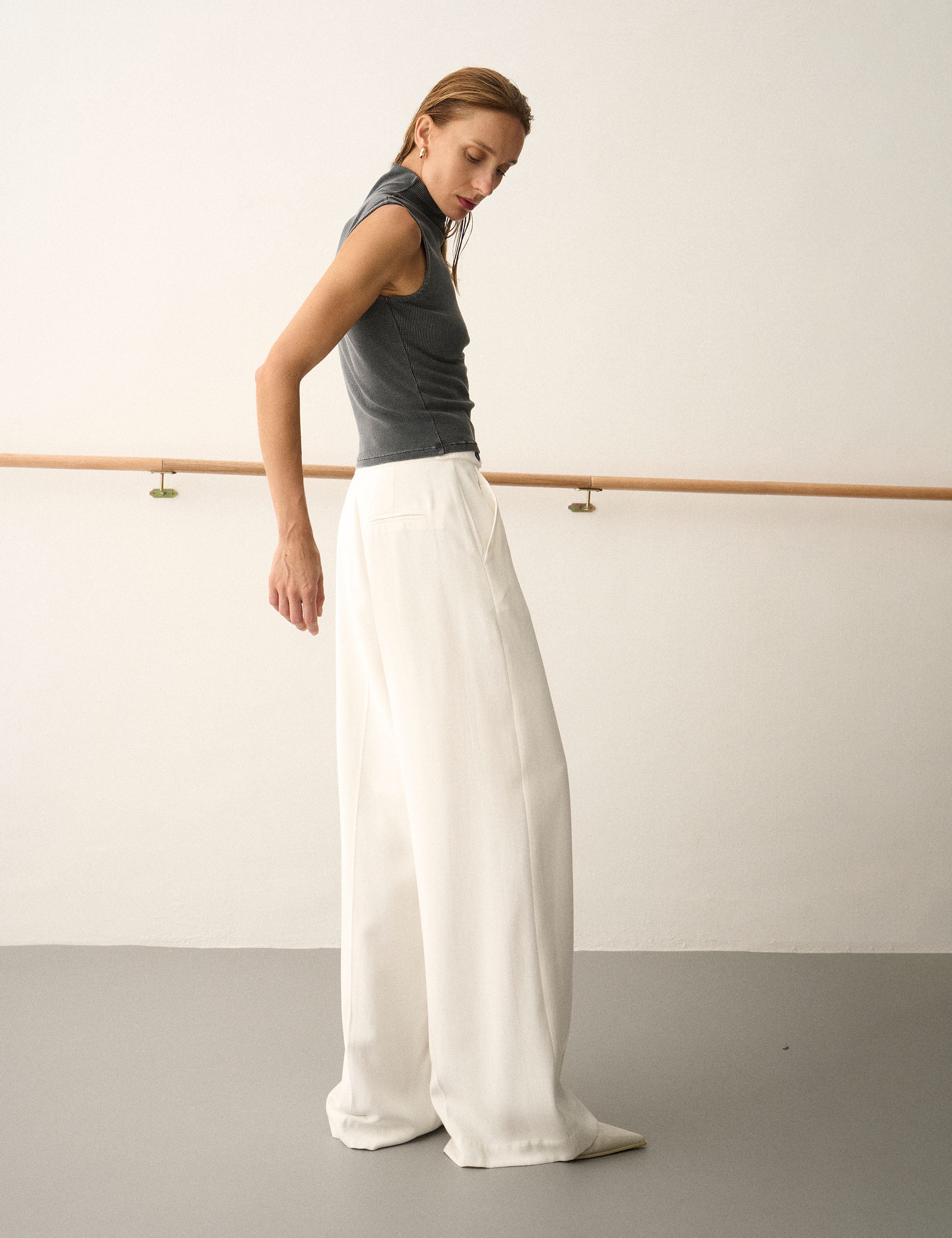 Calça Olivia Alfaiataria Off White