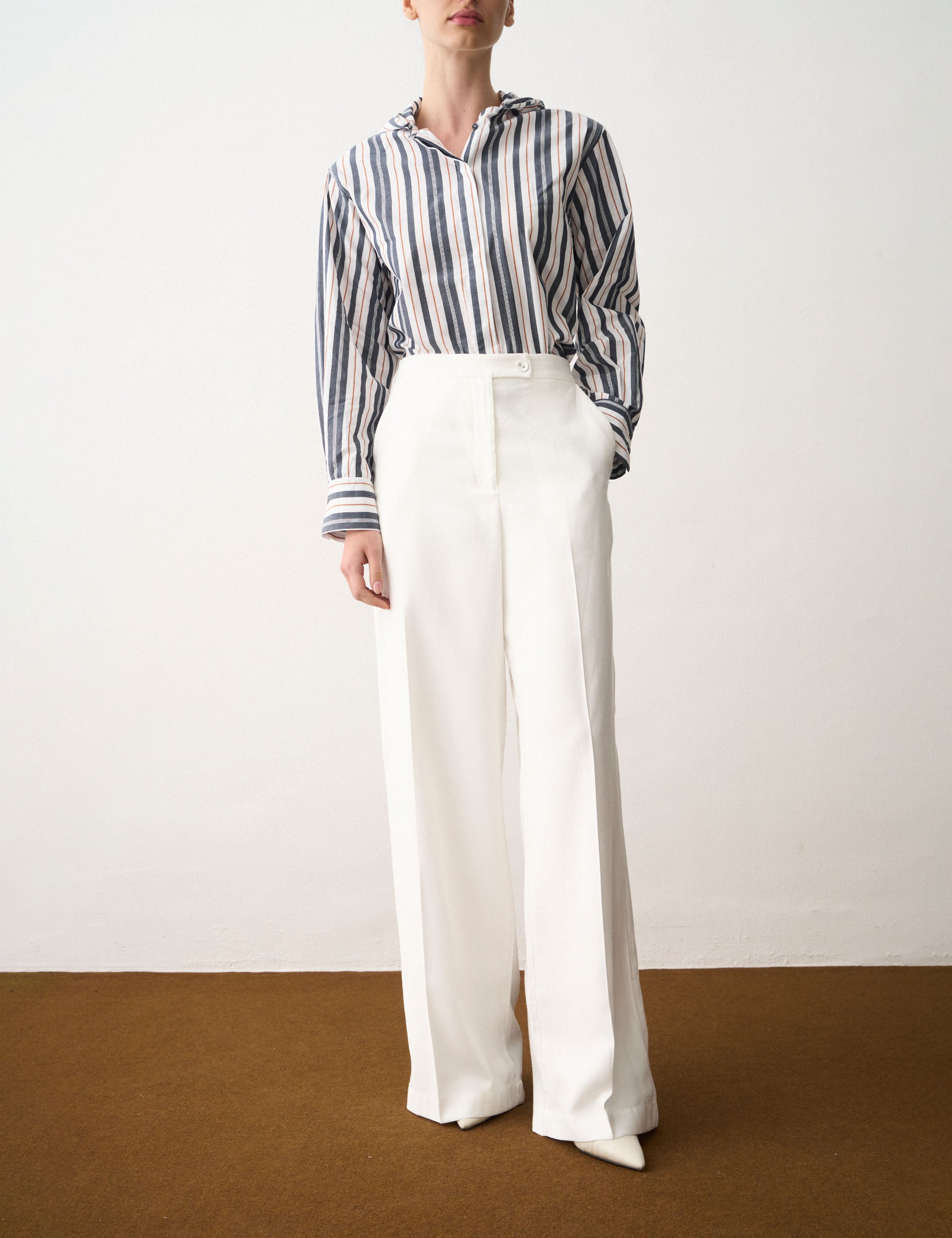 Calça Paulina Alfaiataria Off White