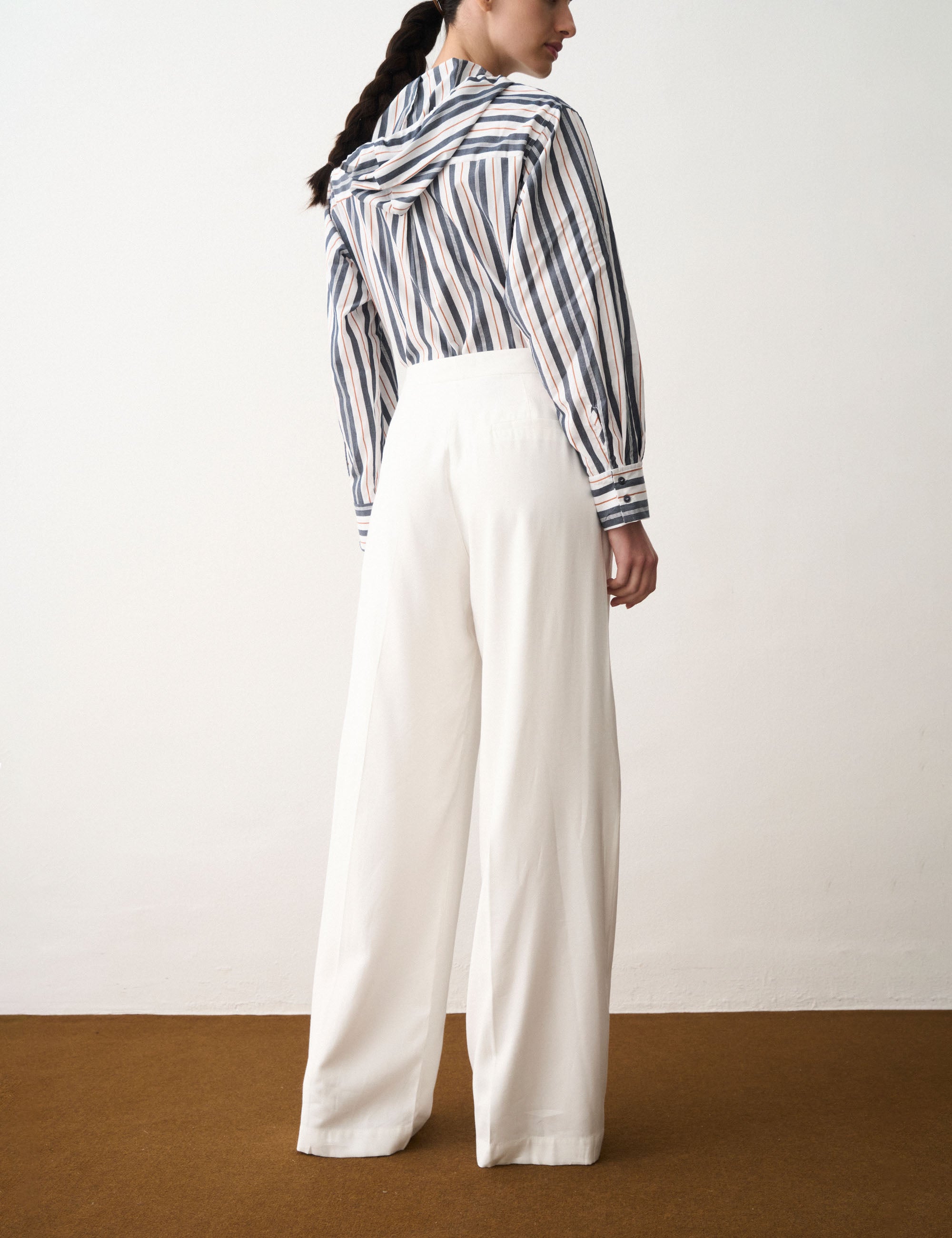 Calça Paulina Alfaiataria Off White