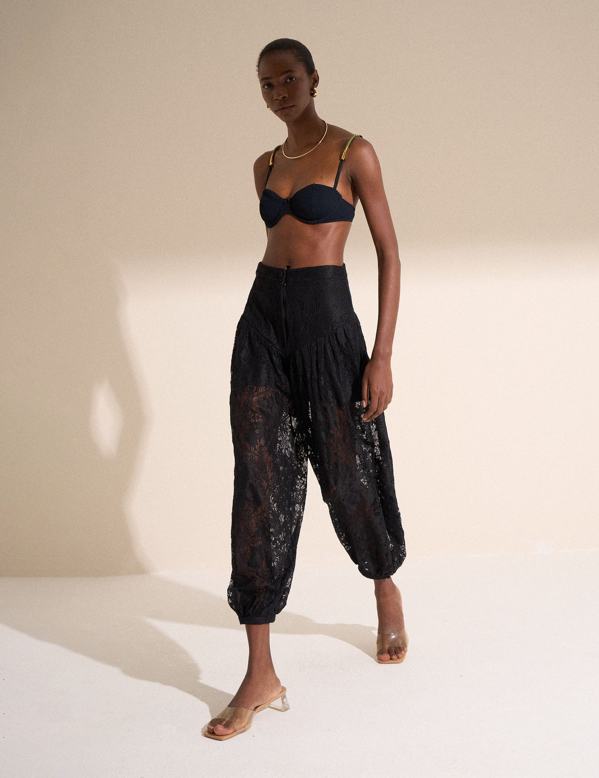 Calça Renda Preto