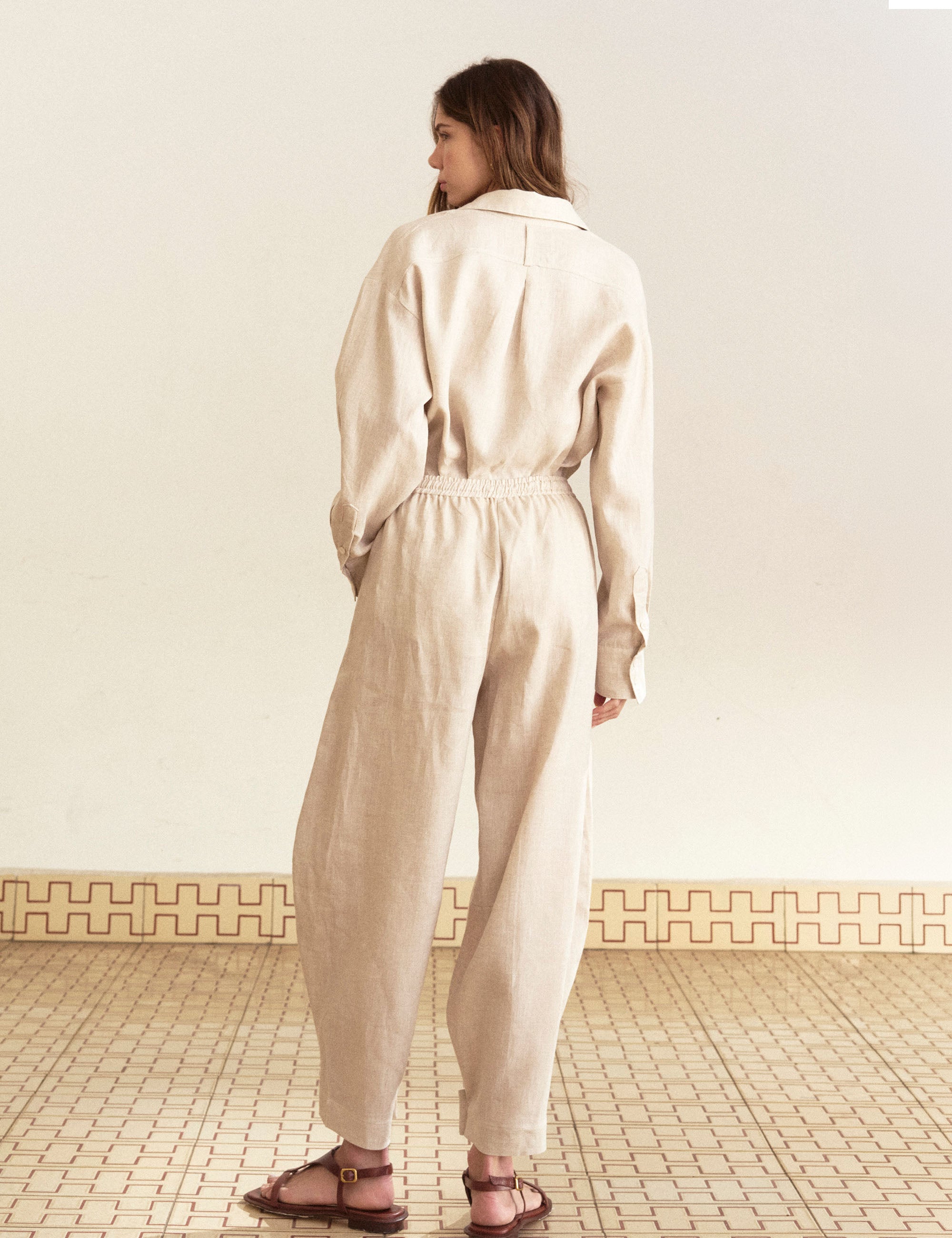 Calça Roberta Linho Natural