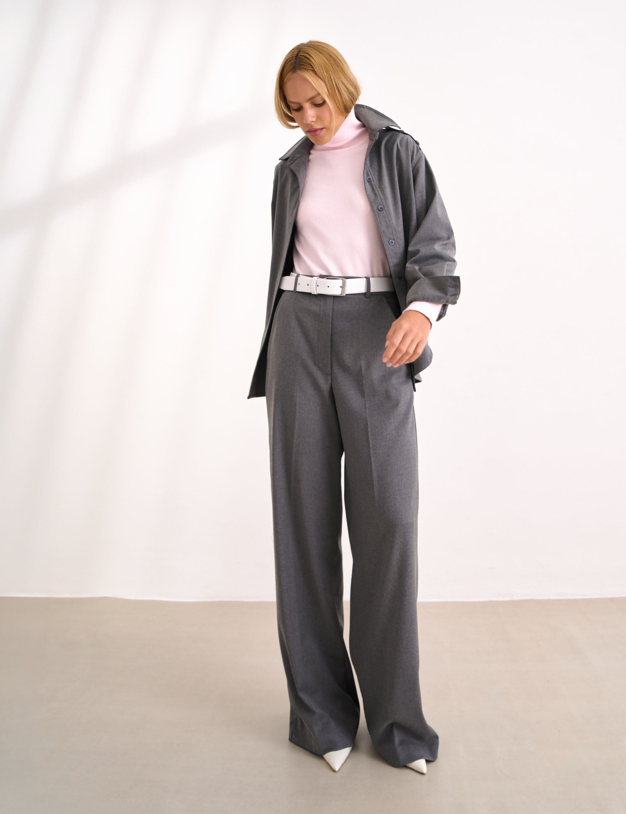Calça Siena Alfaiataria Cinza