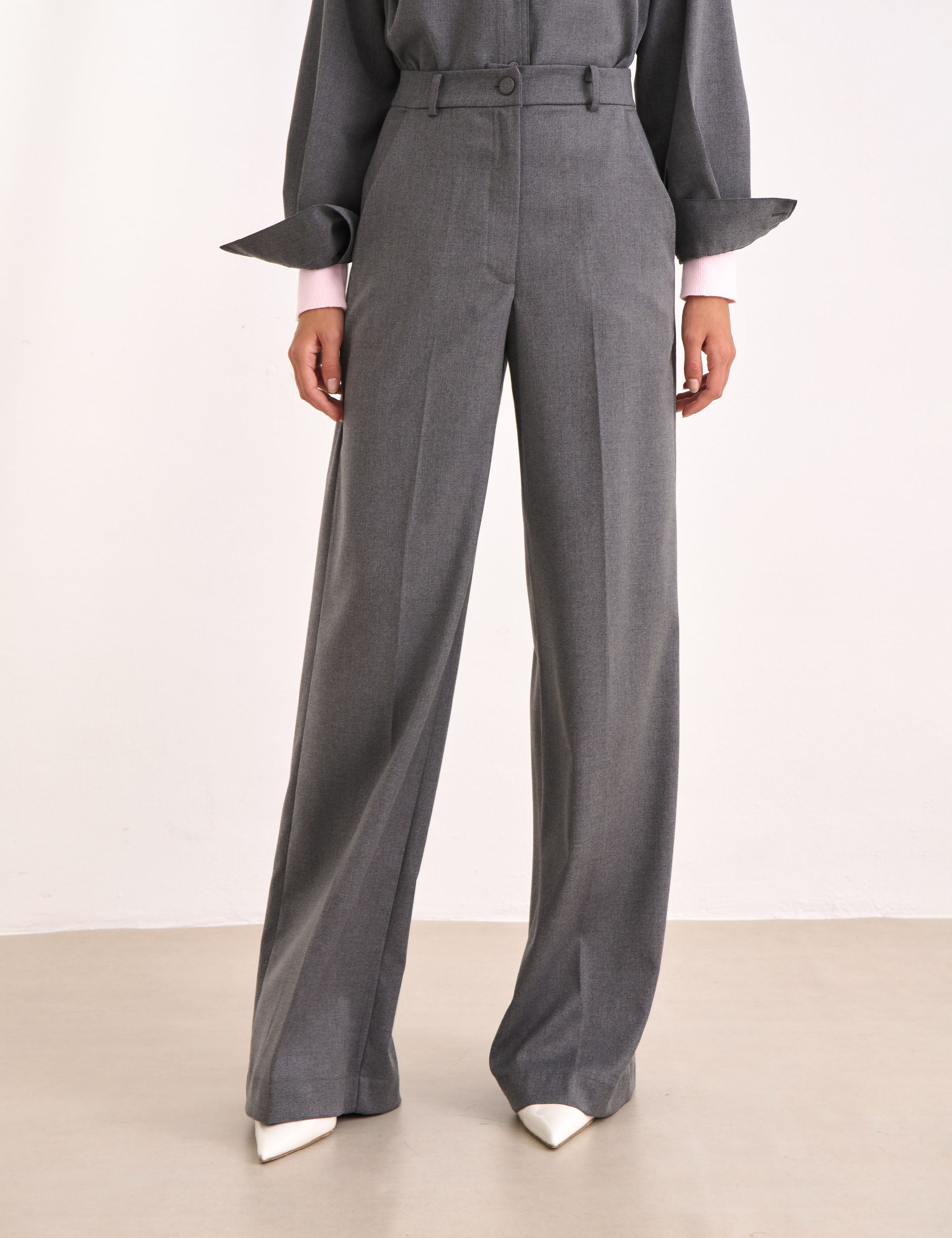 Calça Siena Alfaiataria Cinza