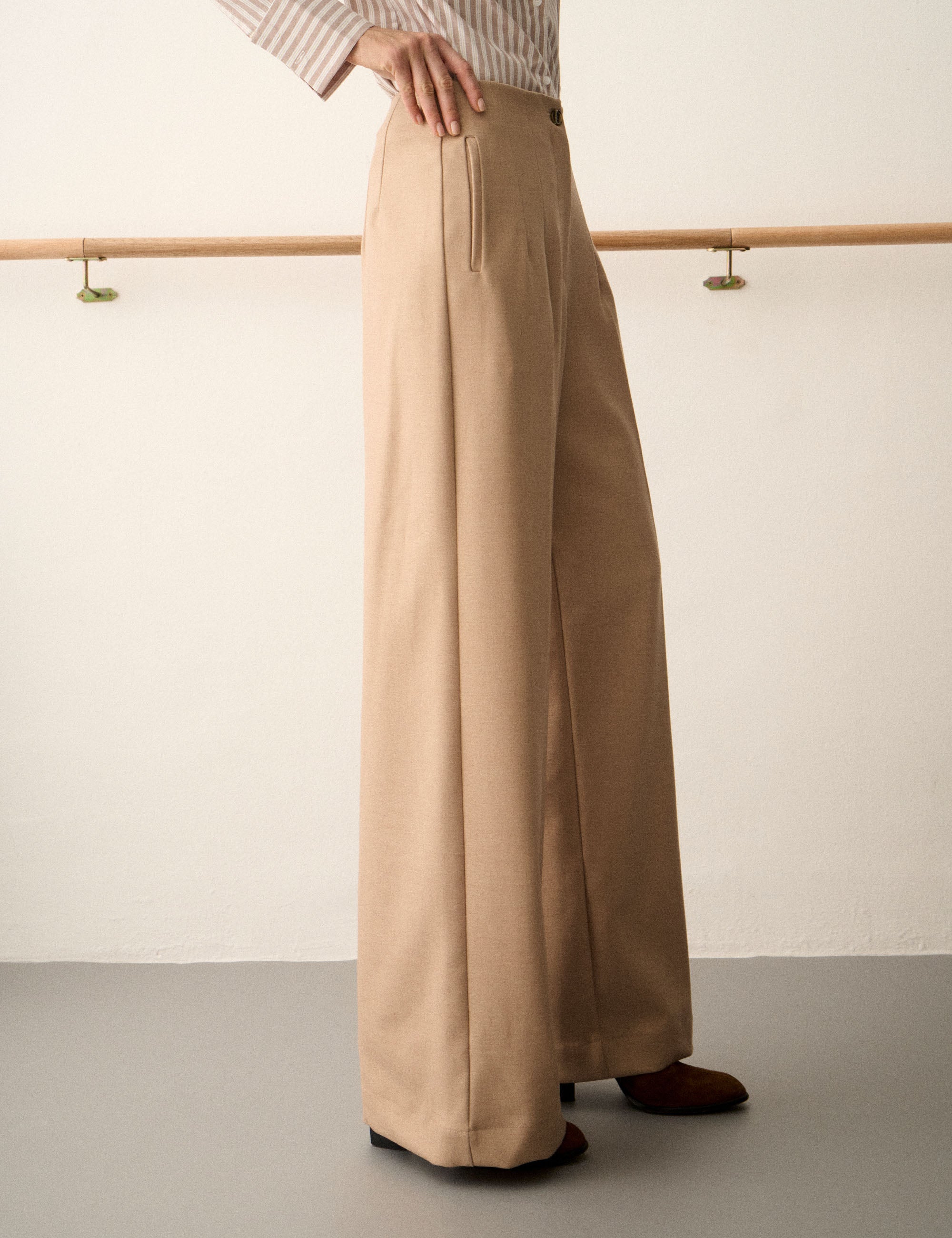 Calça Stella Alfaiataria Bege