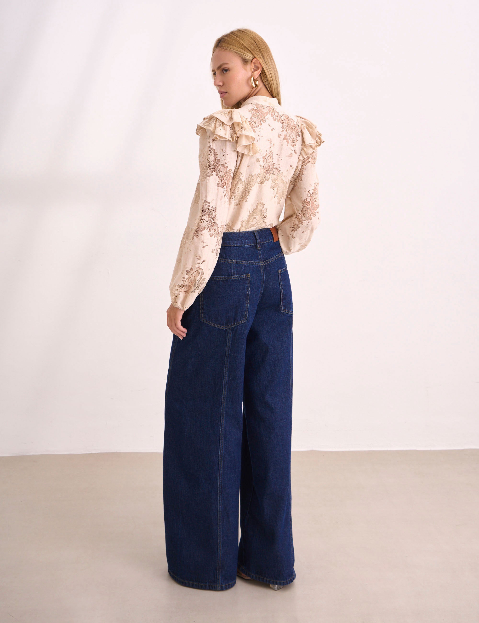 Calça Zoe Denim Médio