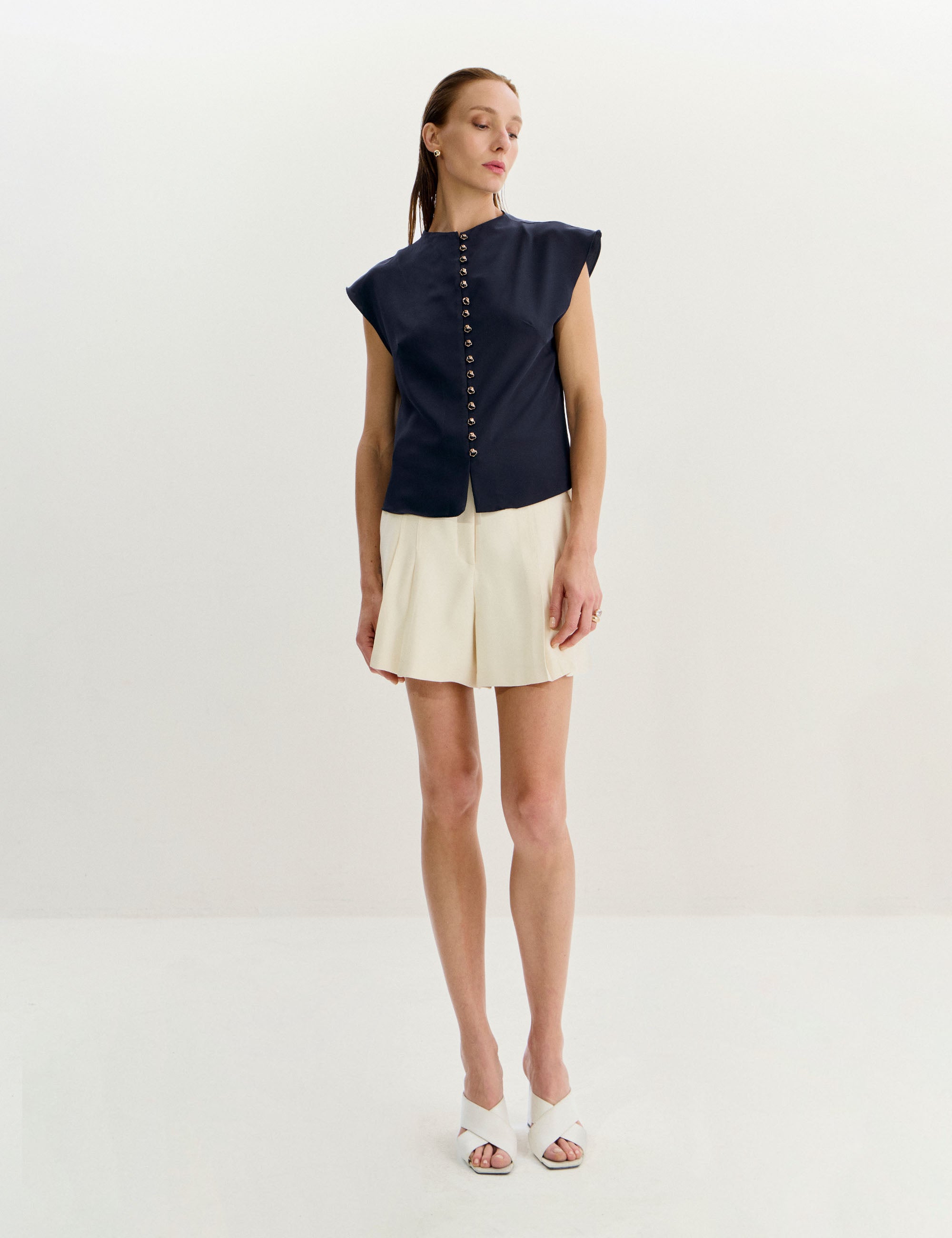 Camisa Ametista Alfaiataria Marinho