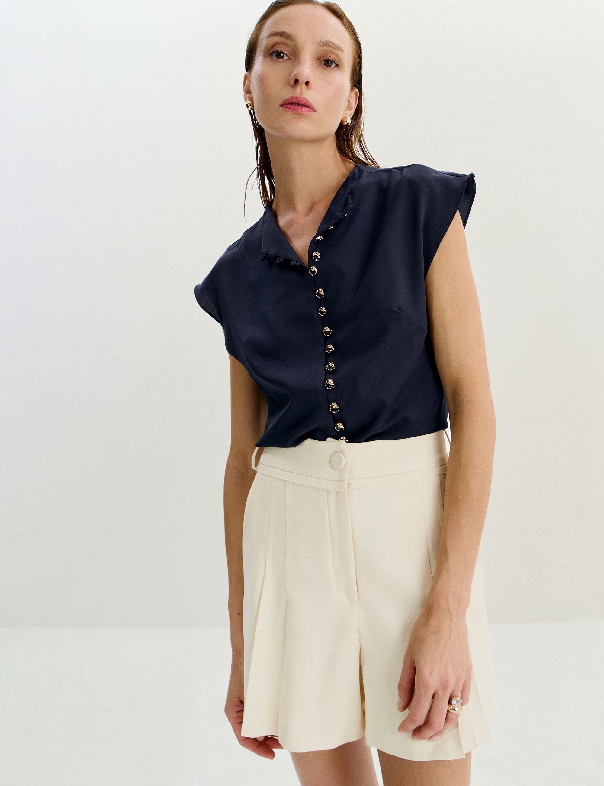 Camisa Ametista Alfaiataria Marinho