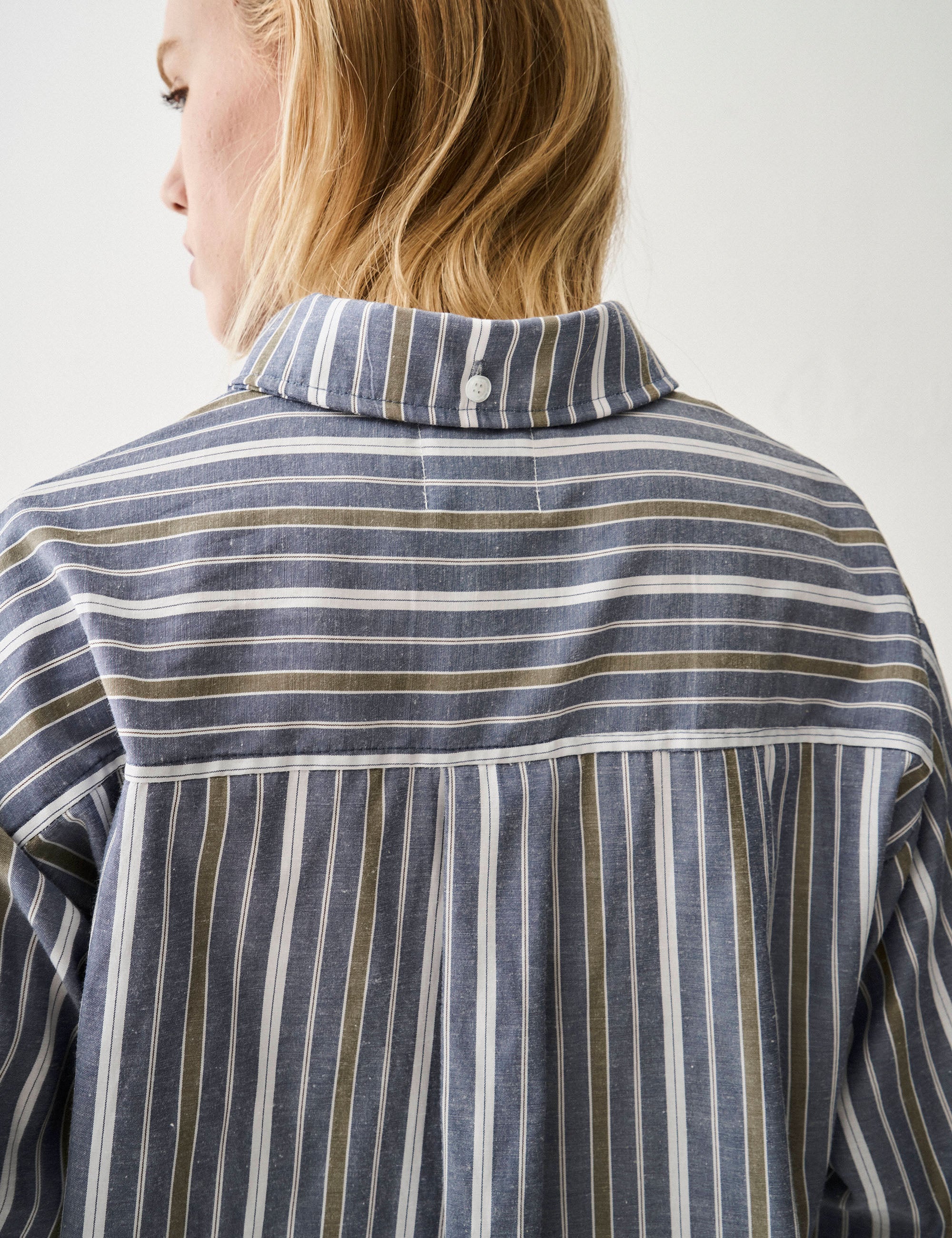Camisa Casual Tricoline Denim