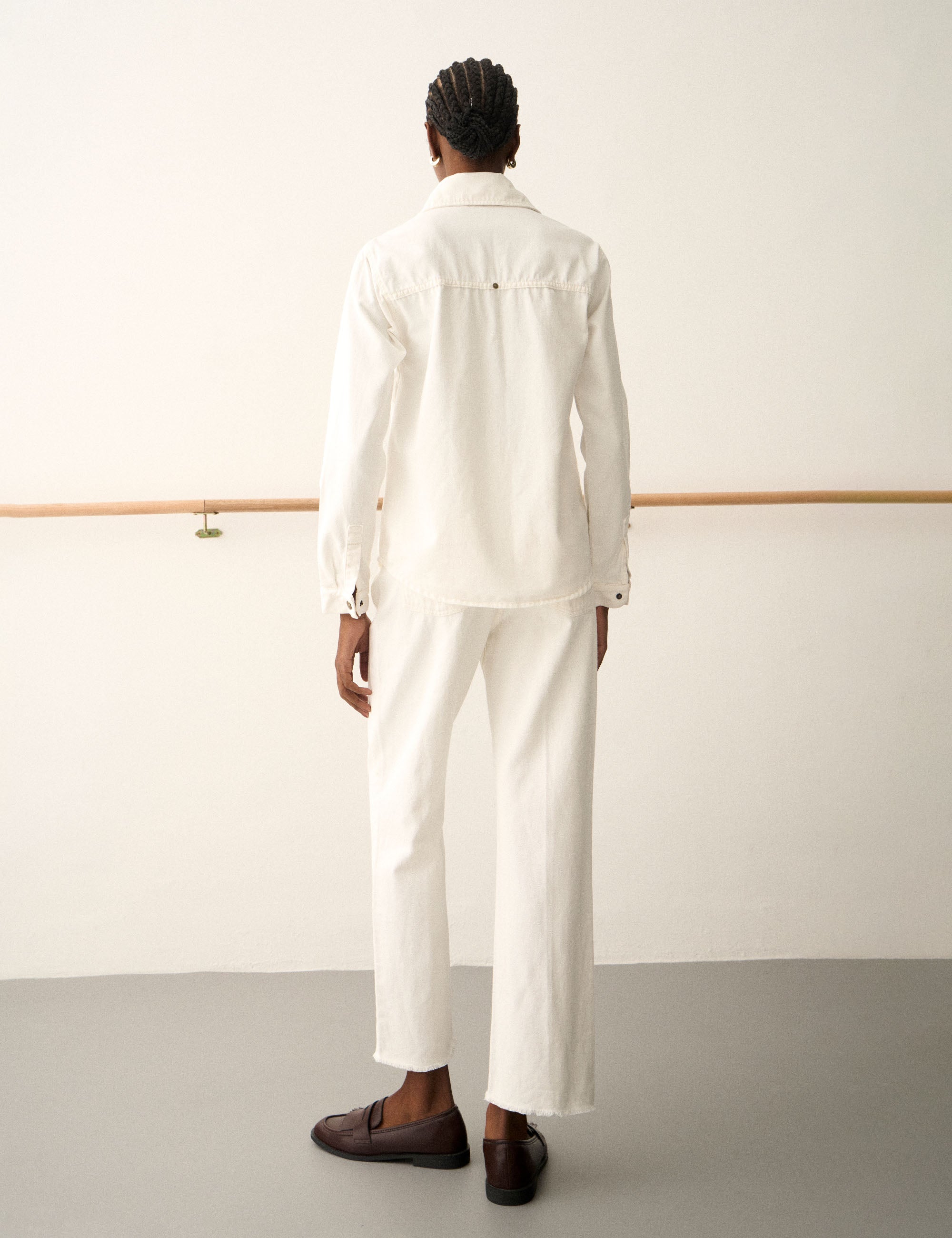 Camisa Cindy Denim Off White