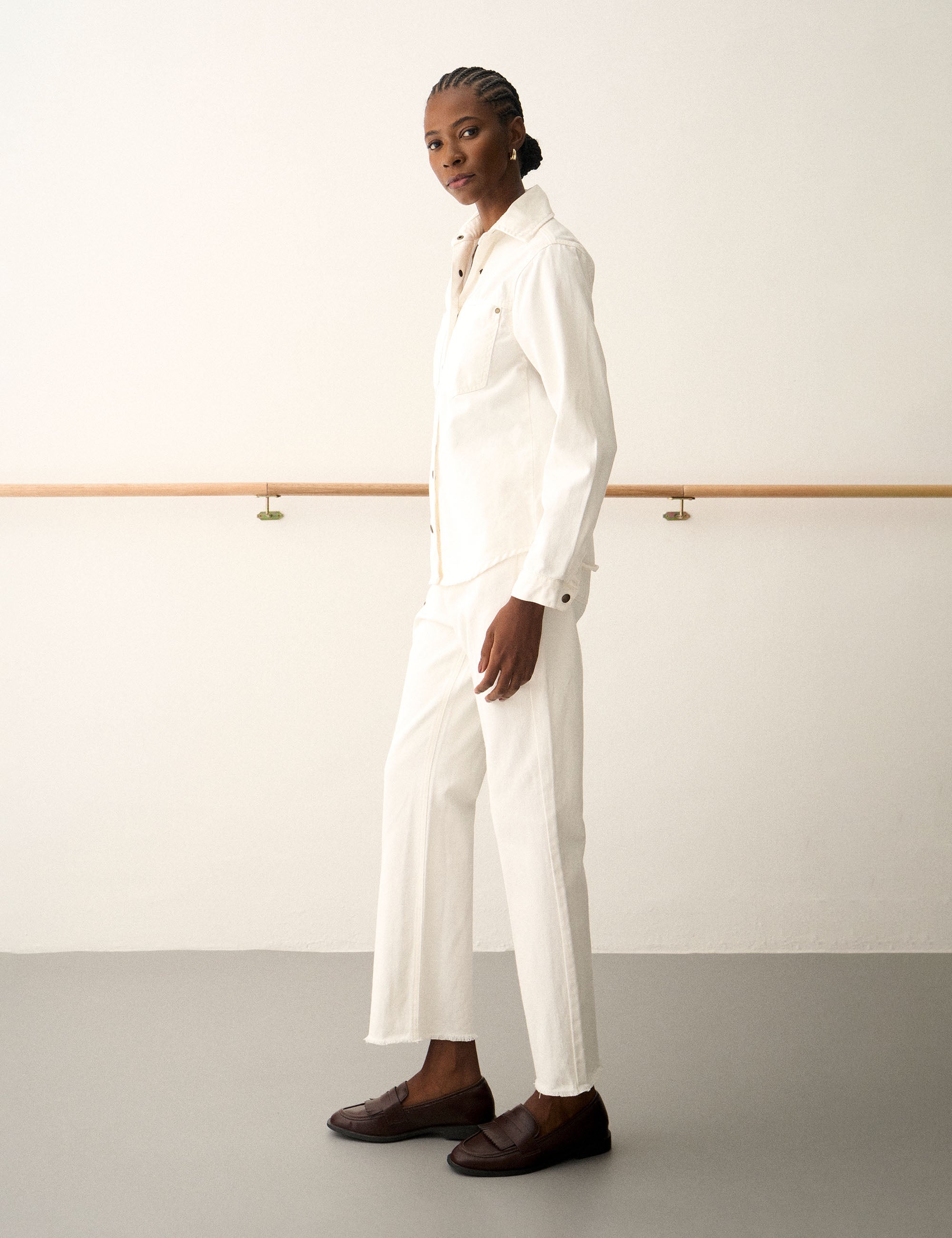 Camisa Cindy Denim Off White